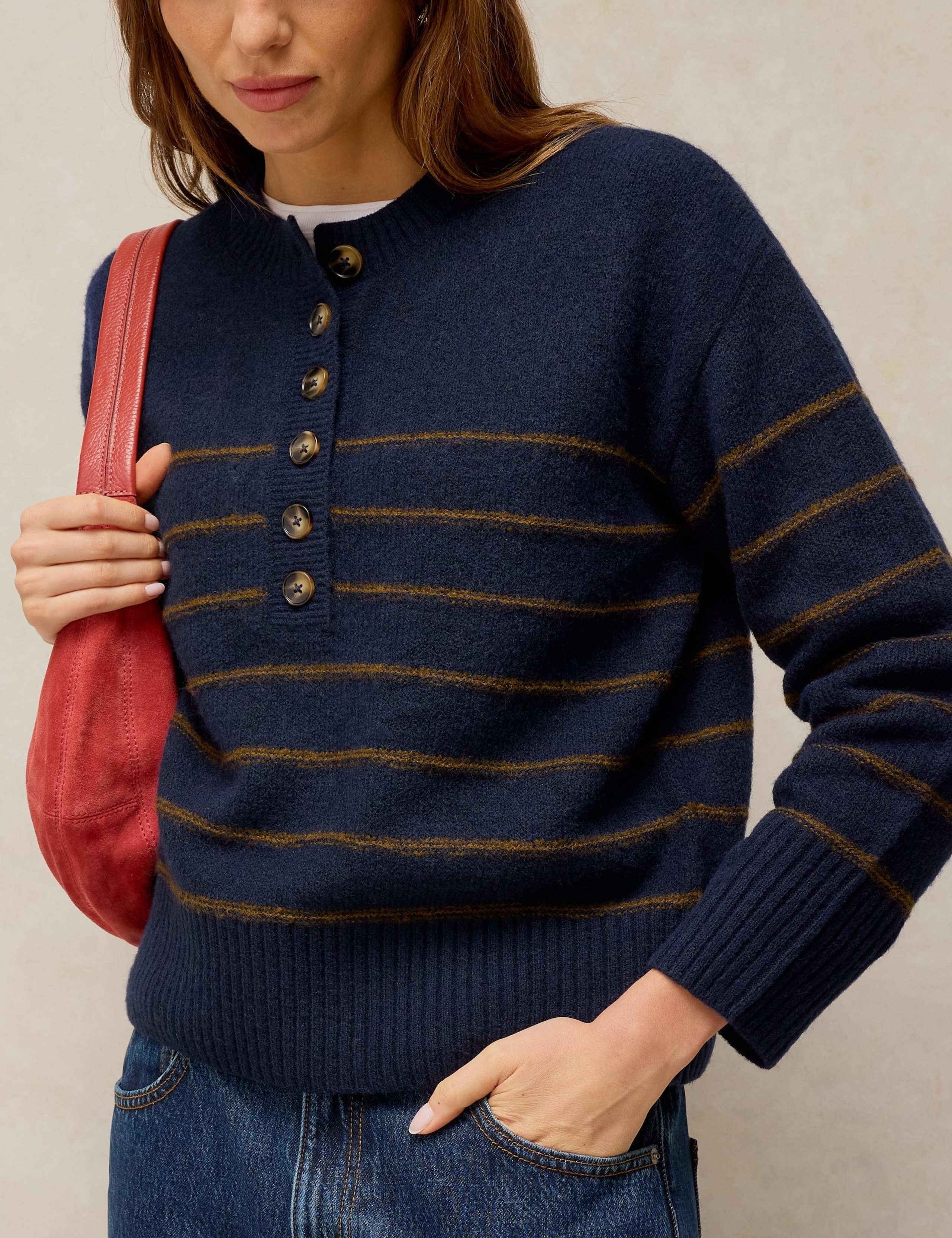 Striped Henley Jumper 5 of 6