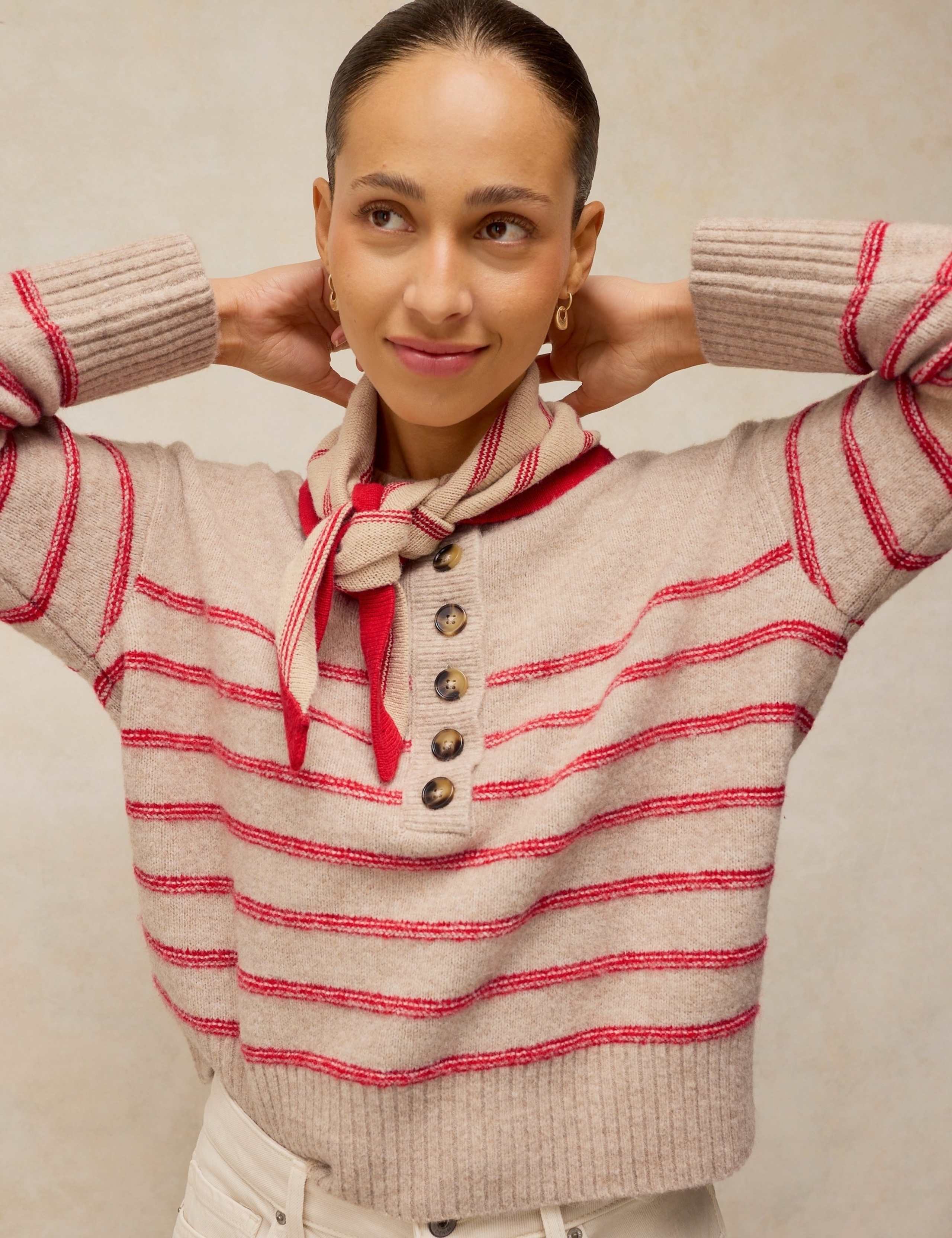 Striped Henley Jumper 5 of 7