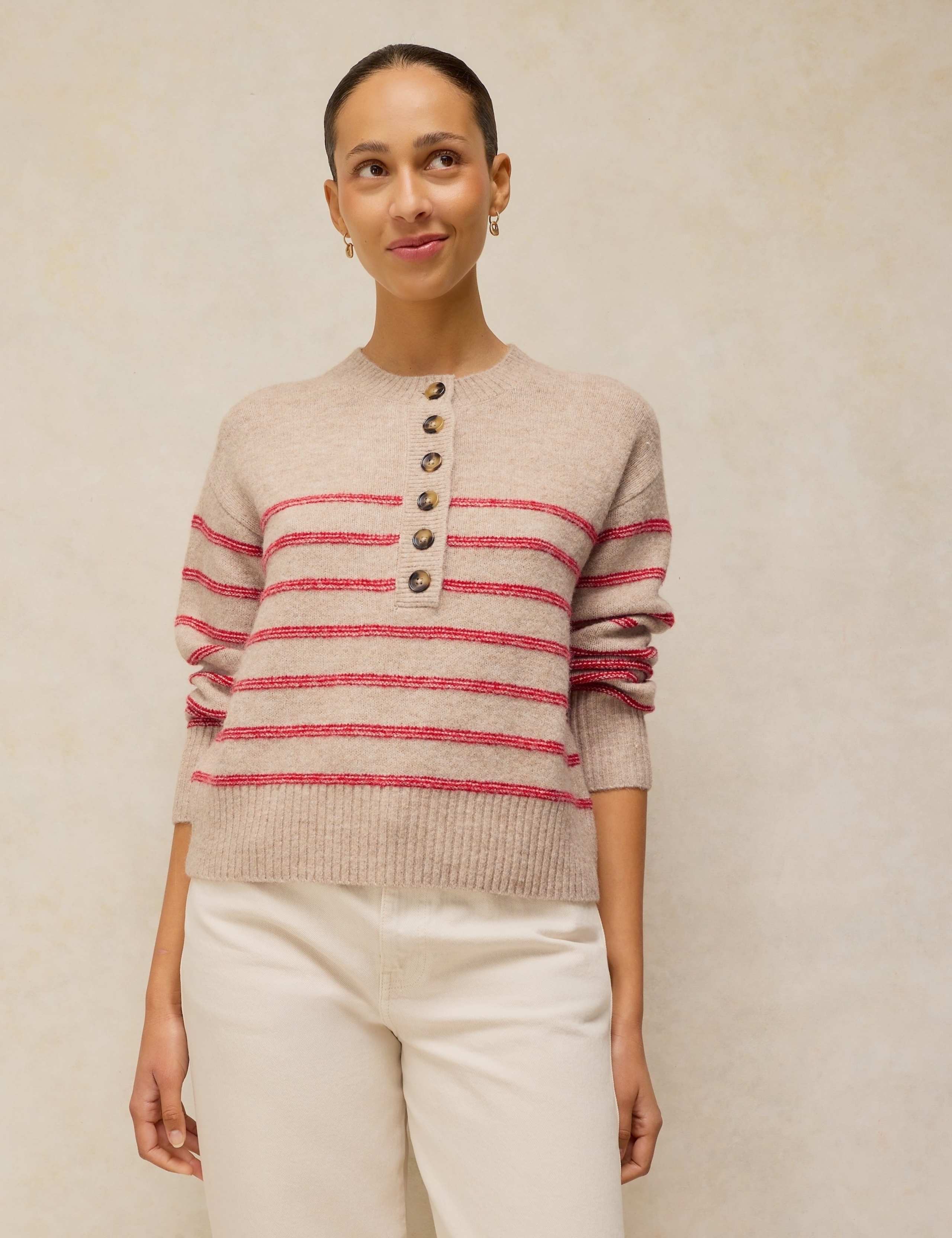 Striped Henley Jumper 7 of 7