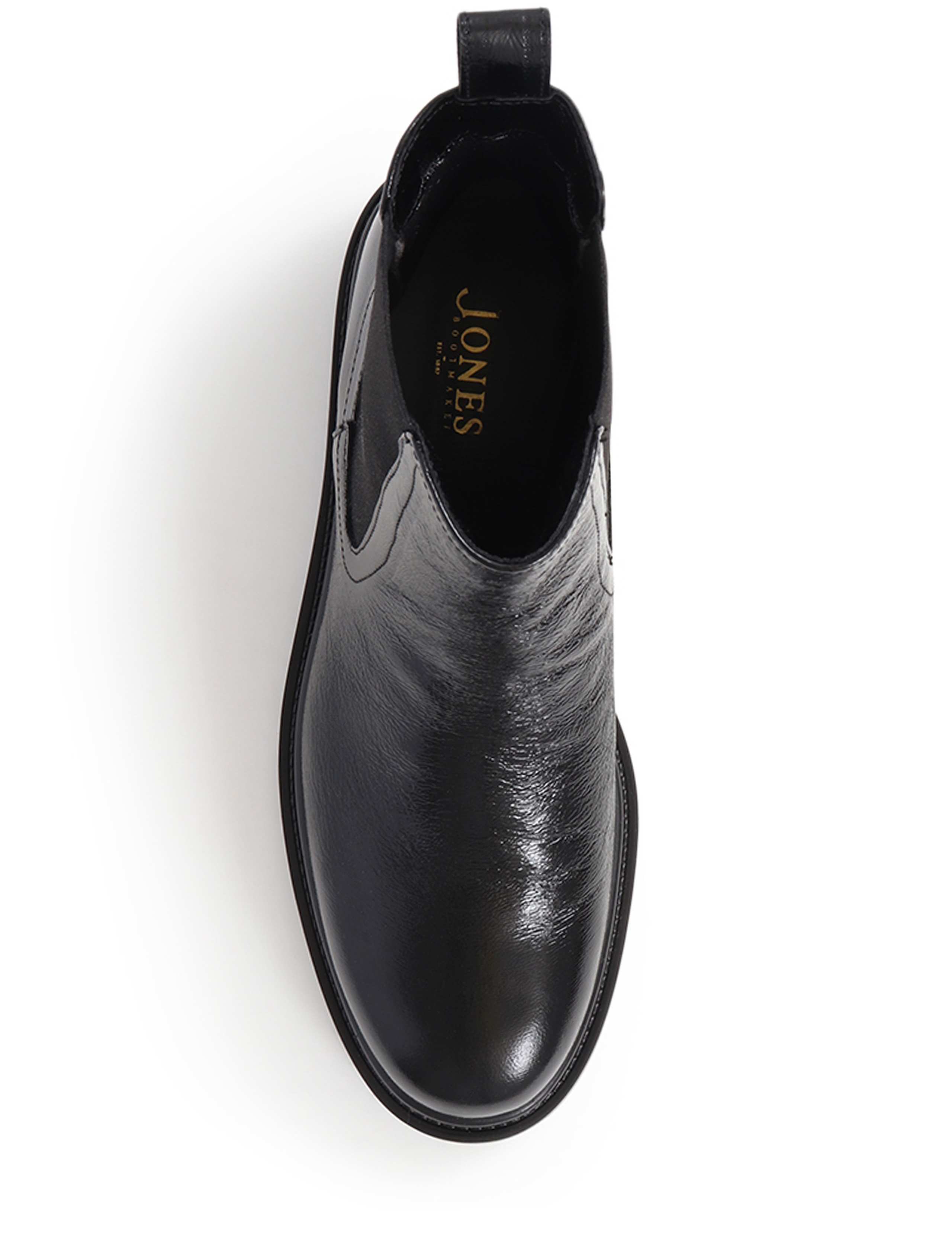 Patent Leather Chelsea Ankle Boots 4 of 7