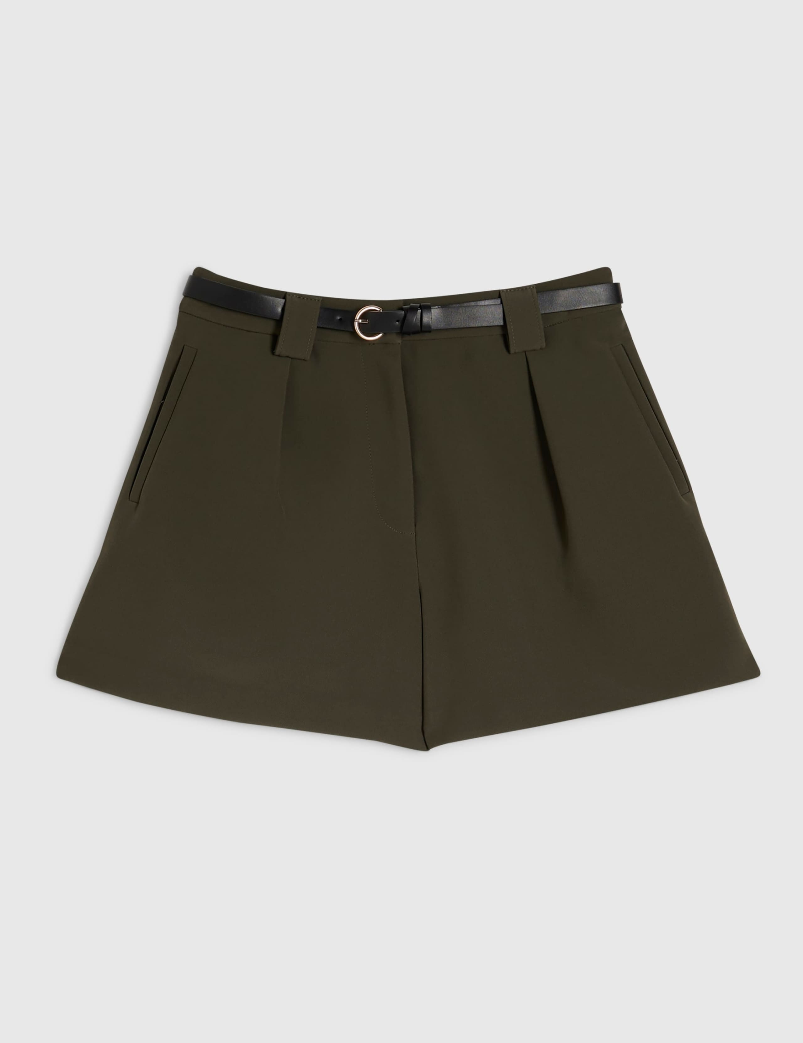 High Waisted Tailored Shorts 2 of 3