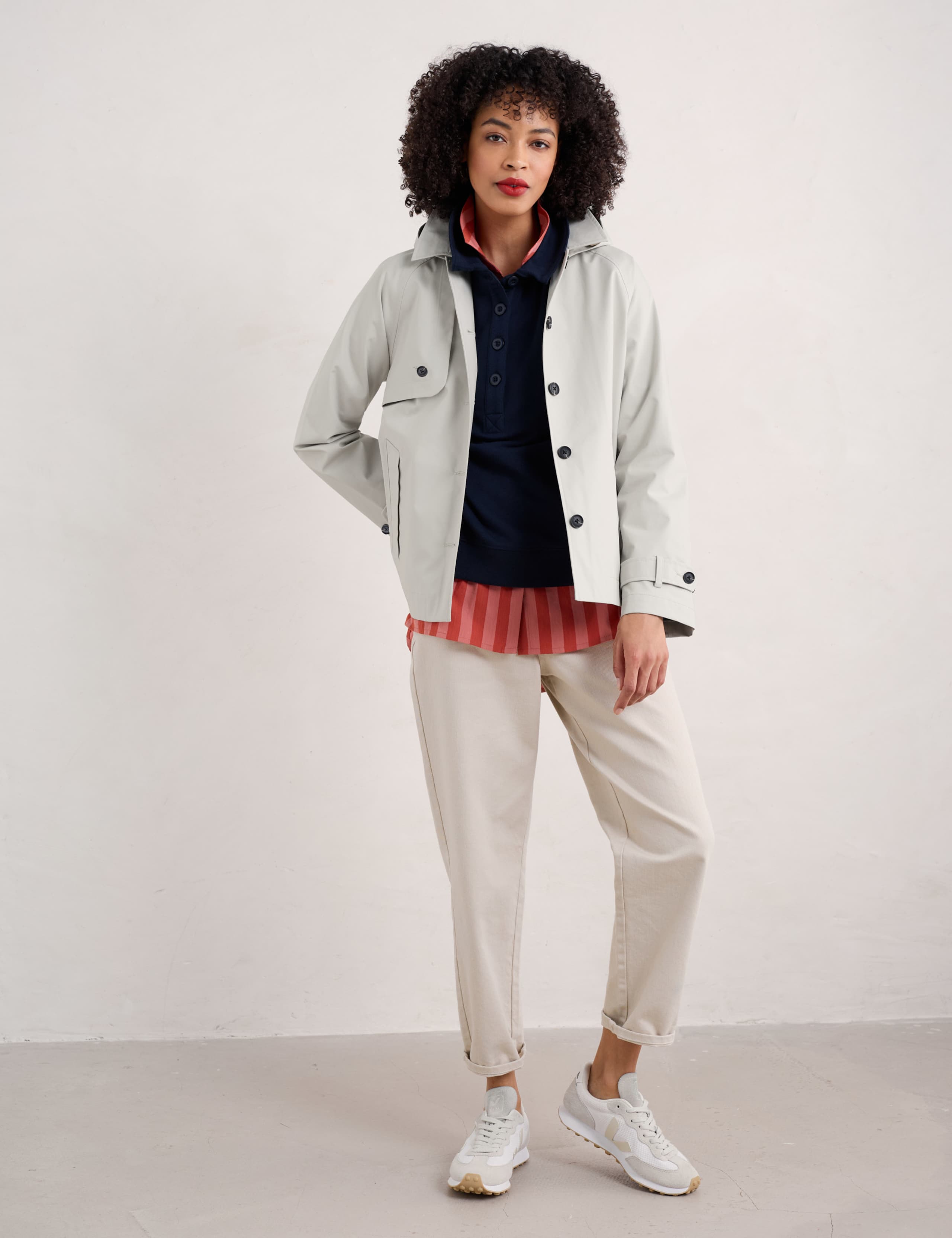 Pure Cotton Hooded Raincoat 3 of 5