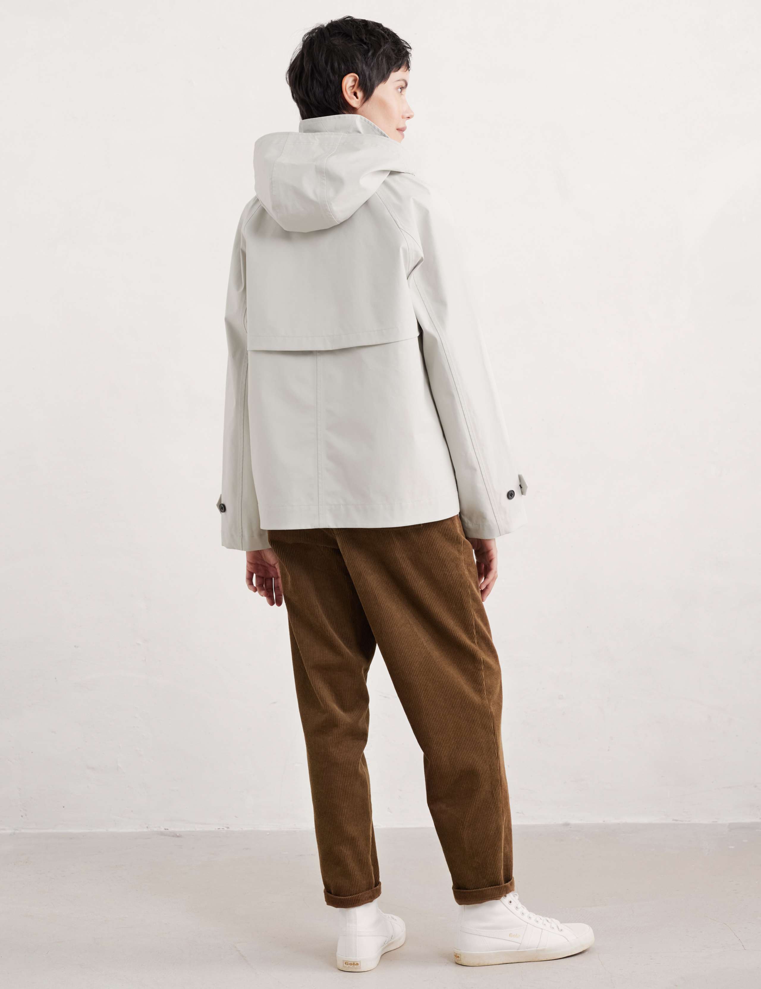 Pure Cotton Hooded Raincoat 5 of 5