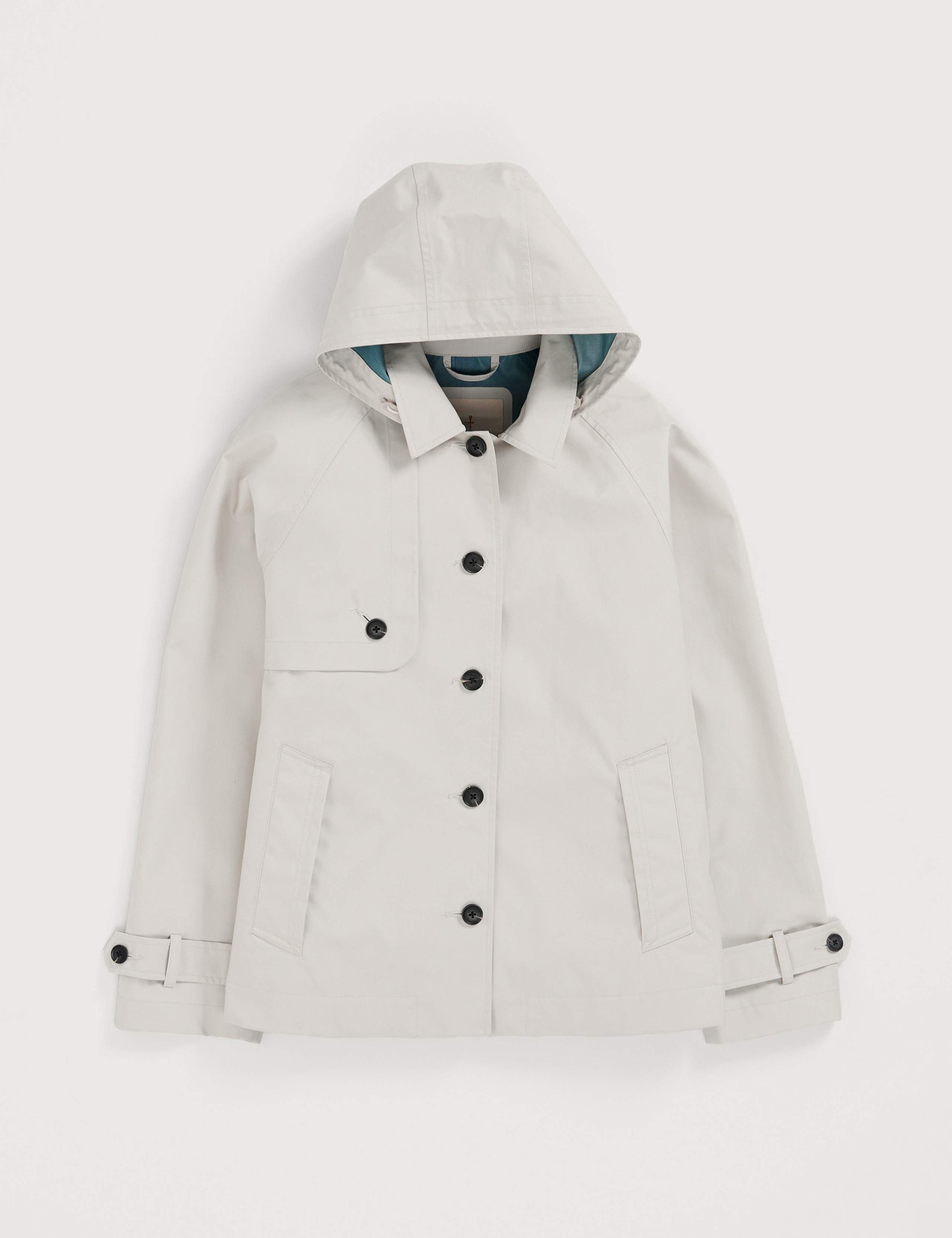 Pure Cotton Hooded Raincoat 2 of 5