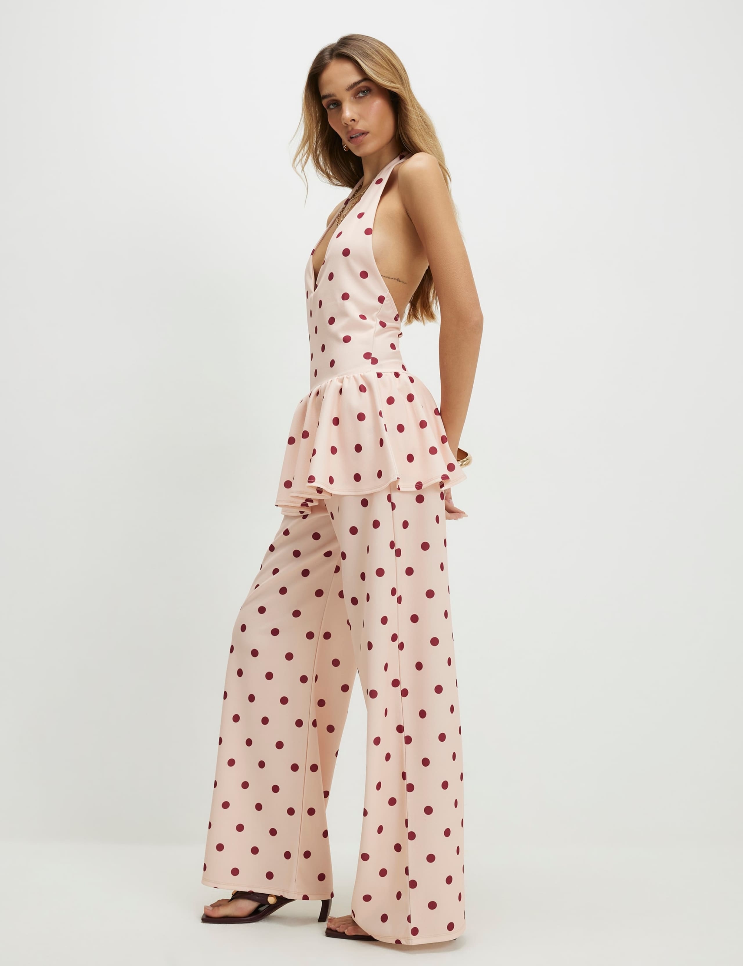 SPOT WIDE LEG TROUSER 1 of 4