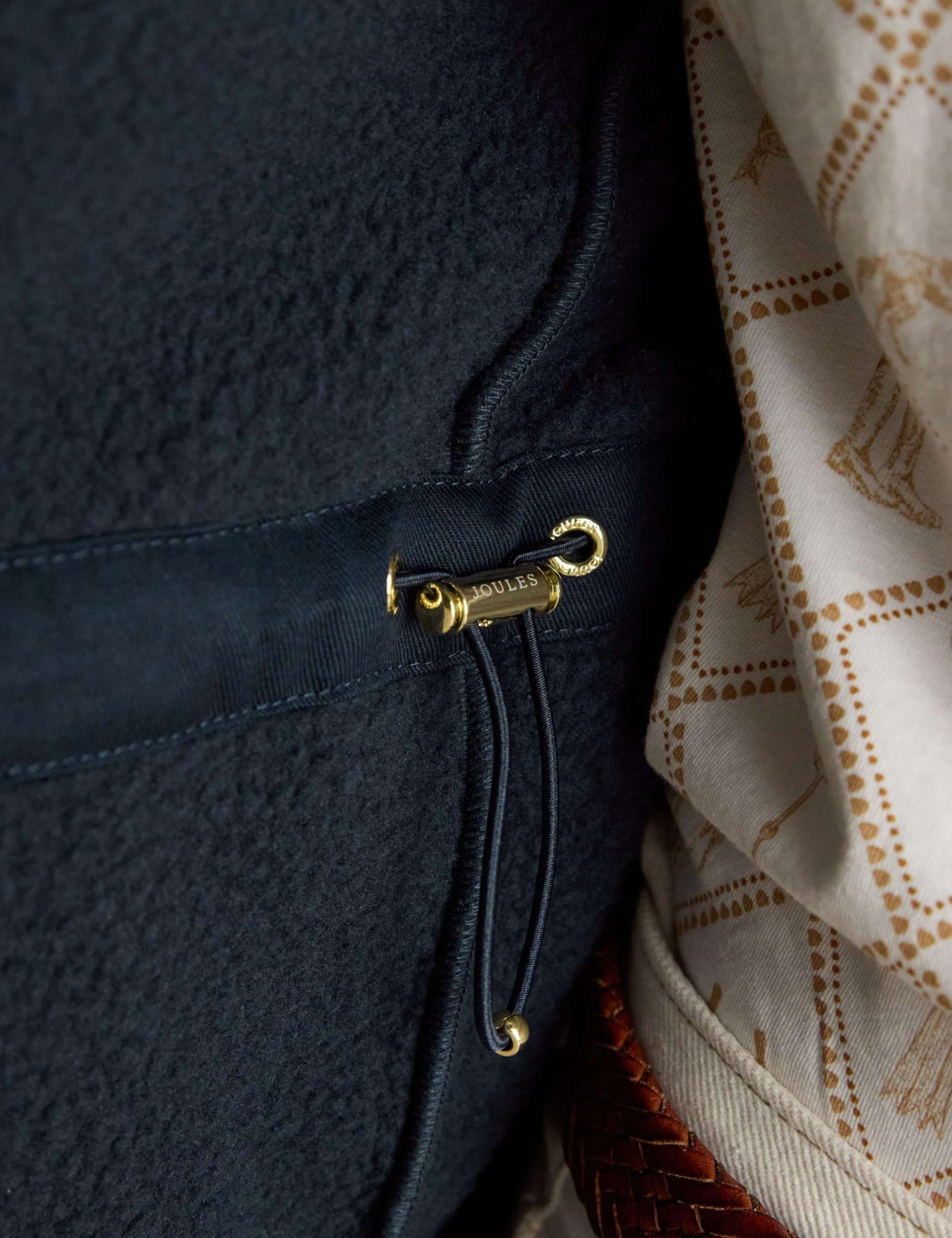 Polar Fleece Zip Up Longline Jacket 3 of 10