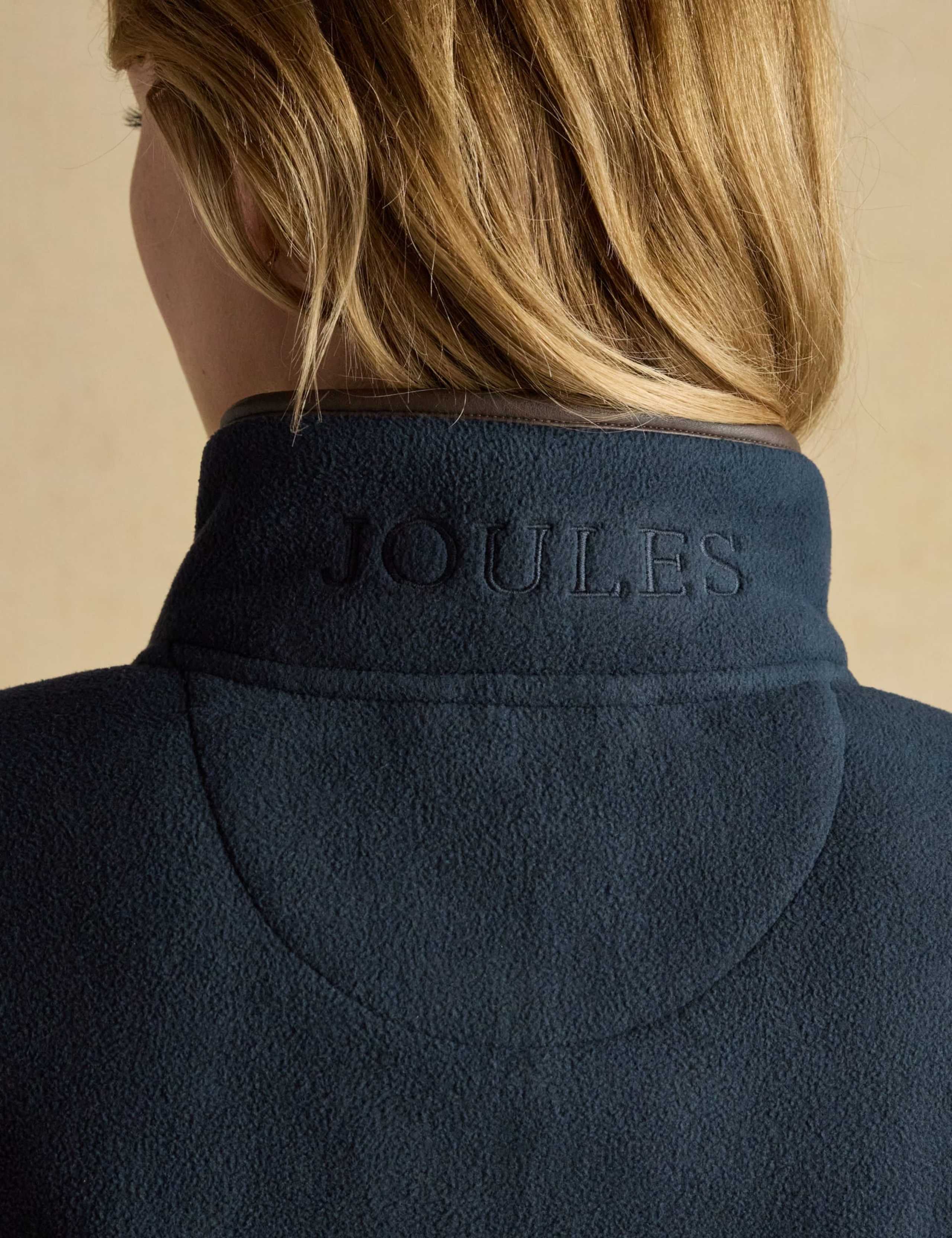 Polar Fleece Zip Up Longline Jacket 7 of 10