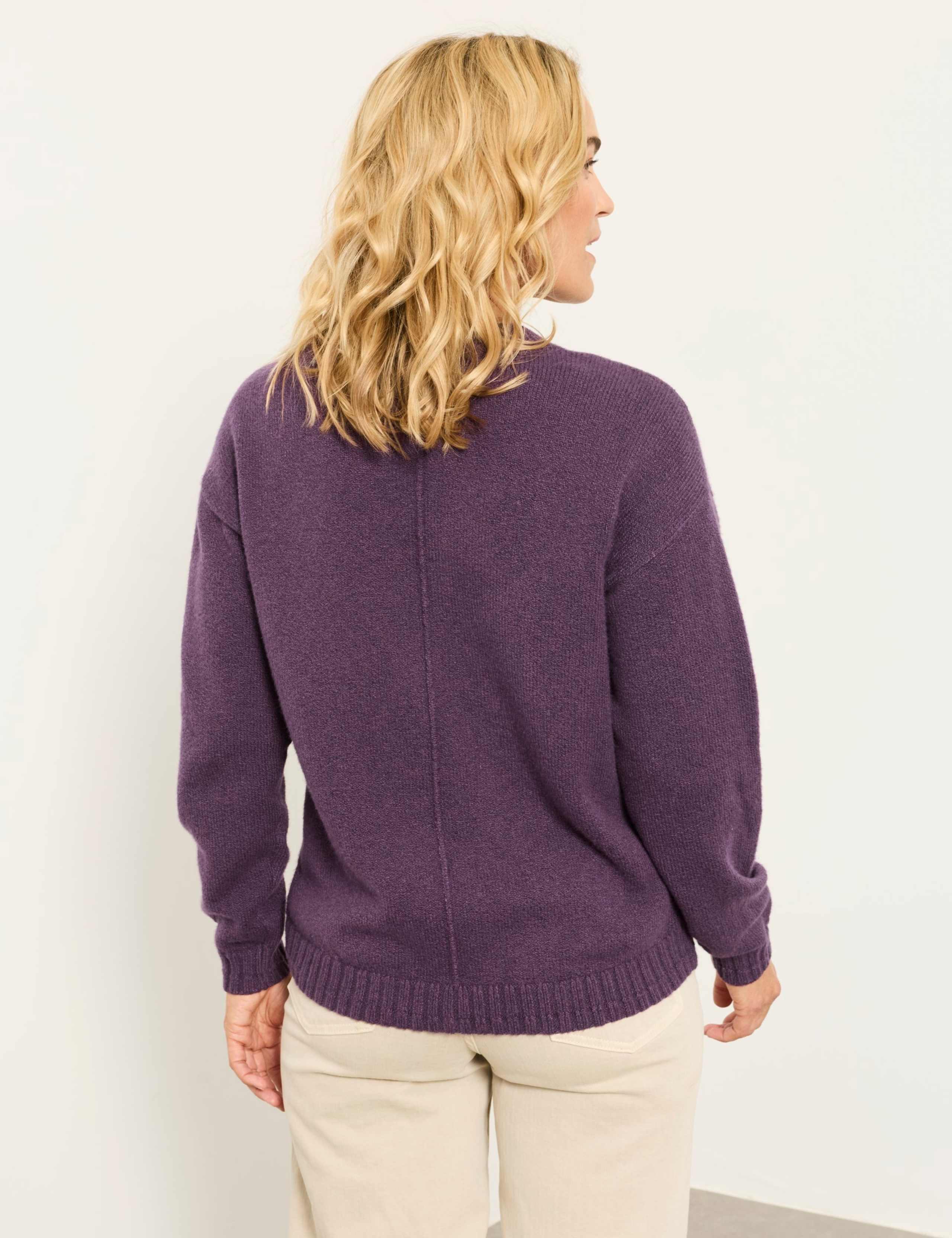 Cotton Rich Textured Jumper 3 of 6
