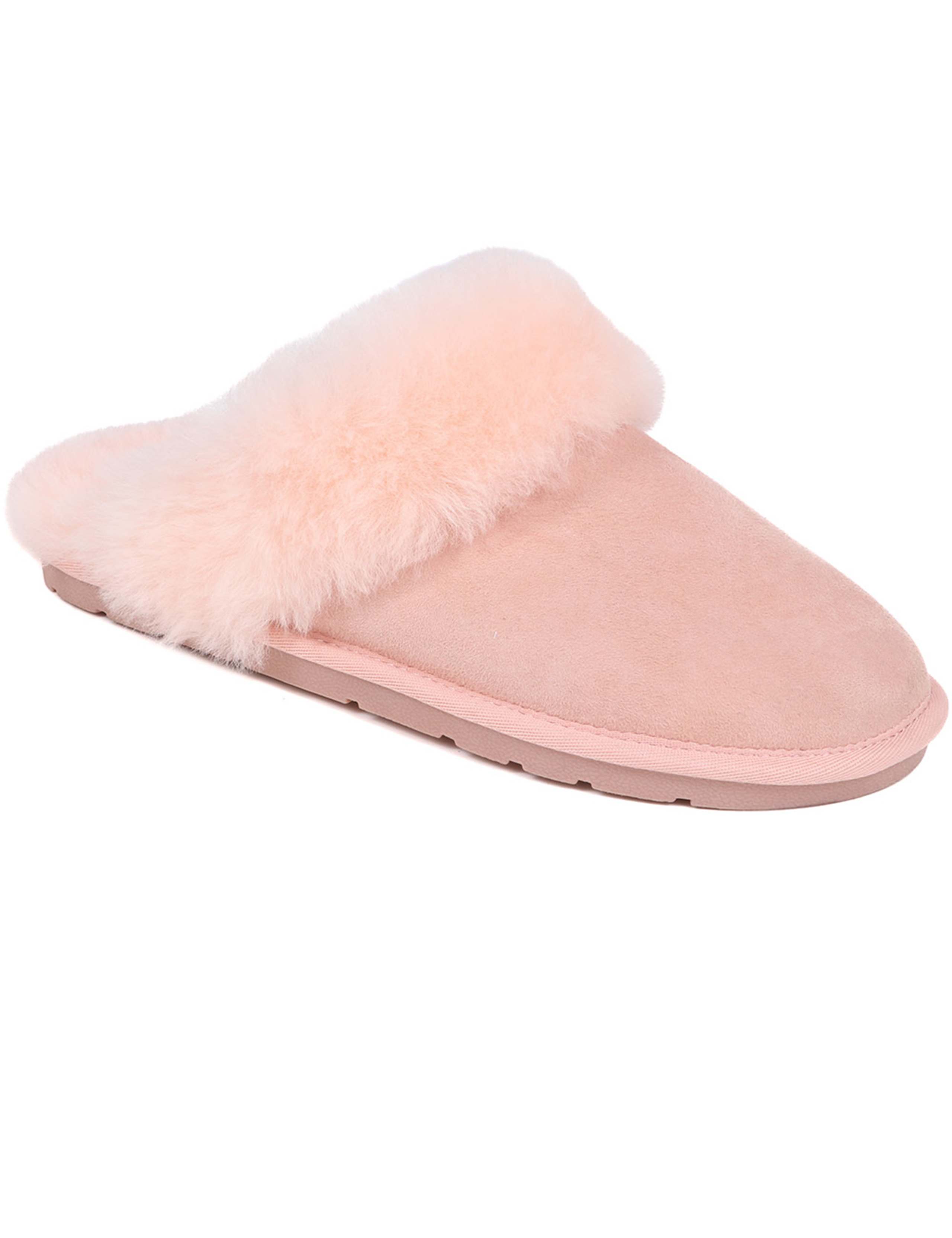 Leather Sheepskin Mule Slippers 5 of 7