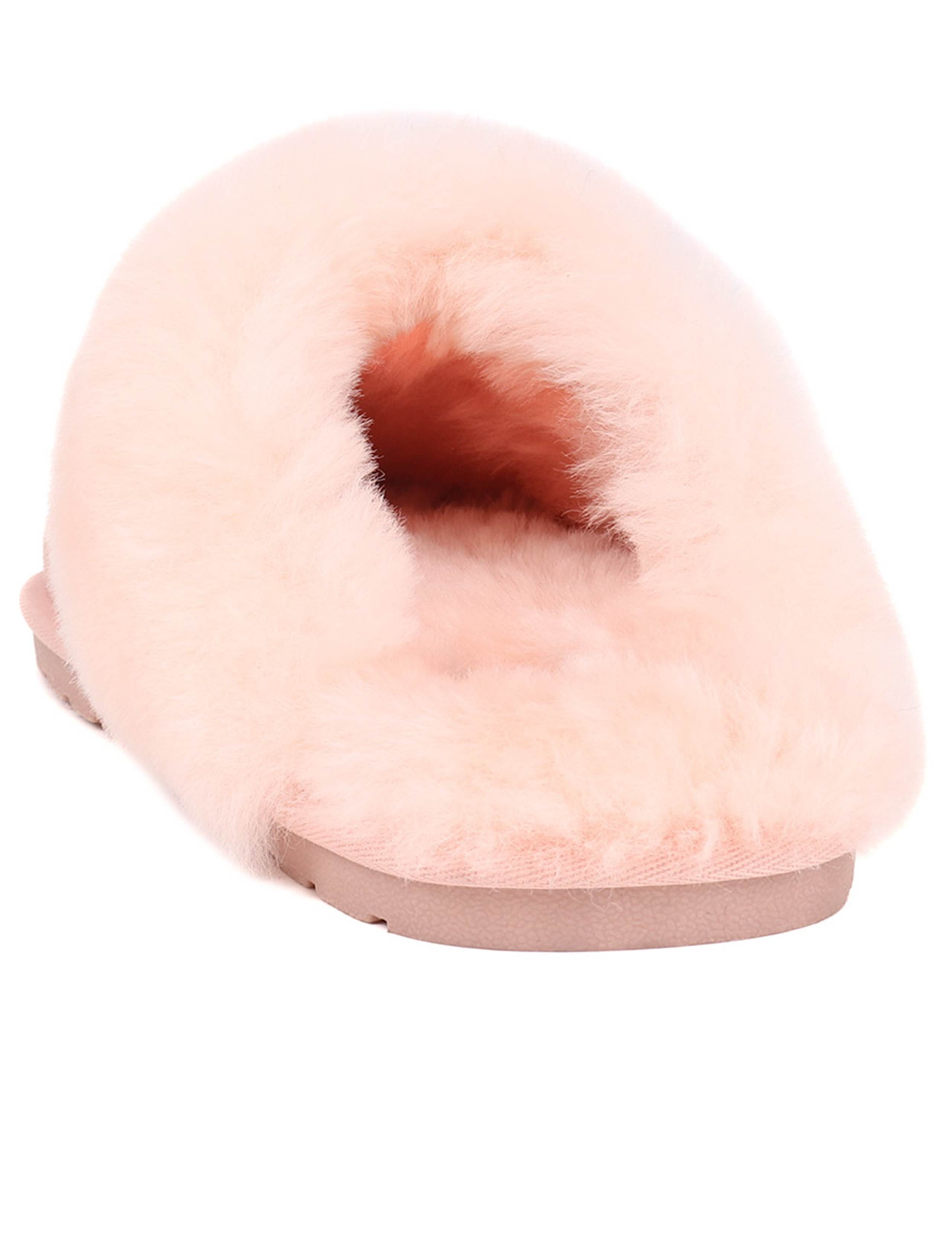 Leather Sheepskin Mule Slippers 6 of 7