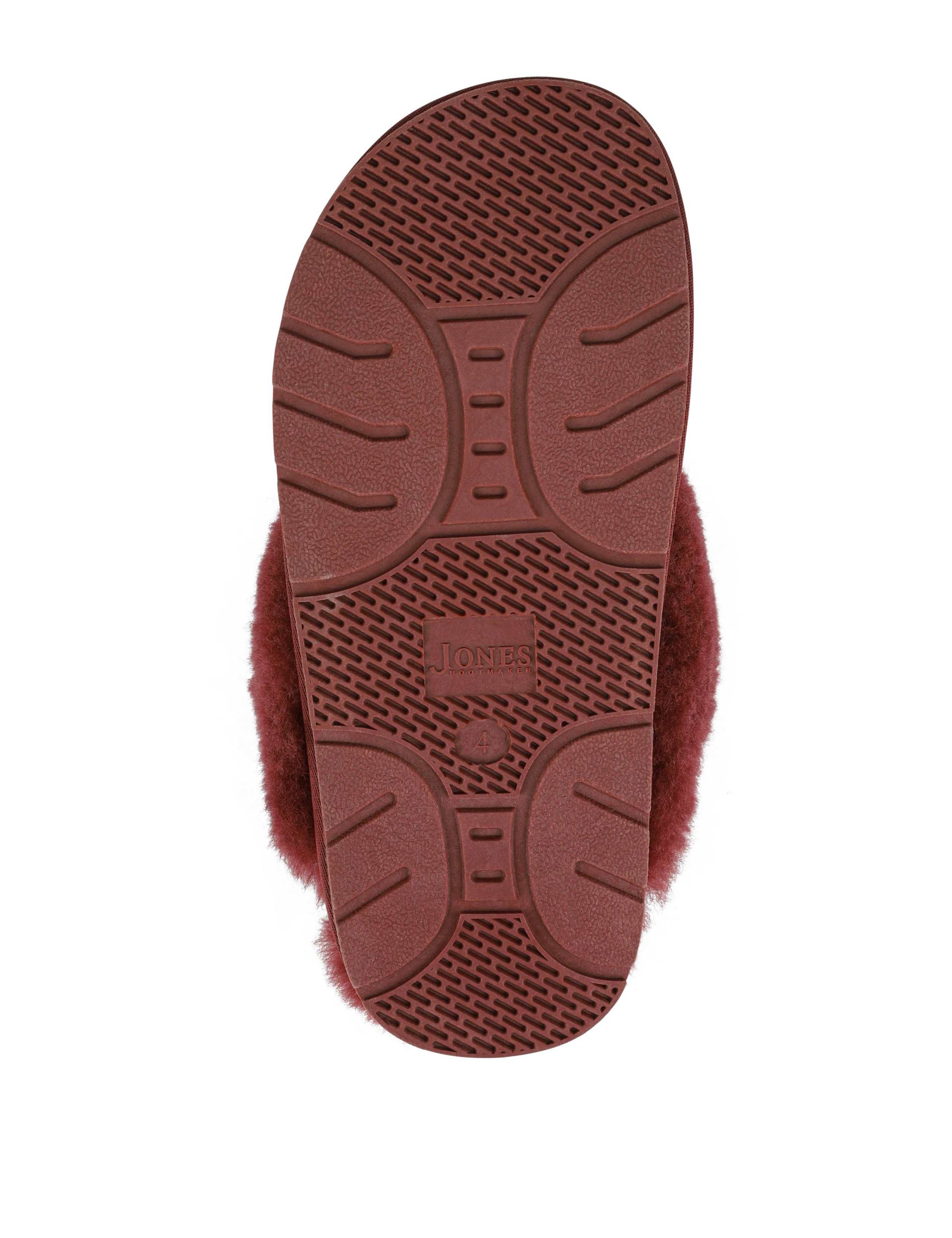 Leather Sheepskin Mule Slippers 7 of 7