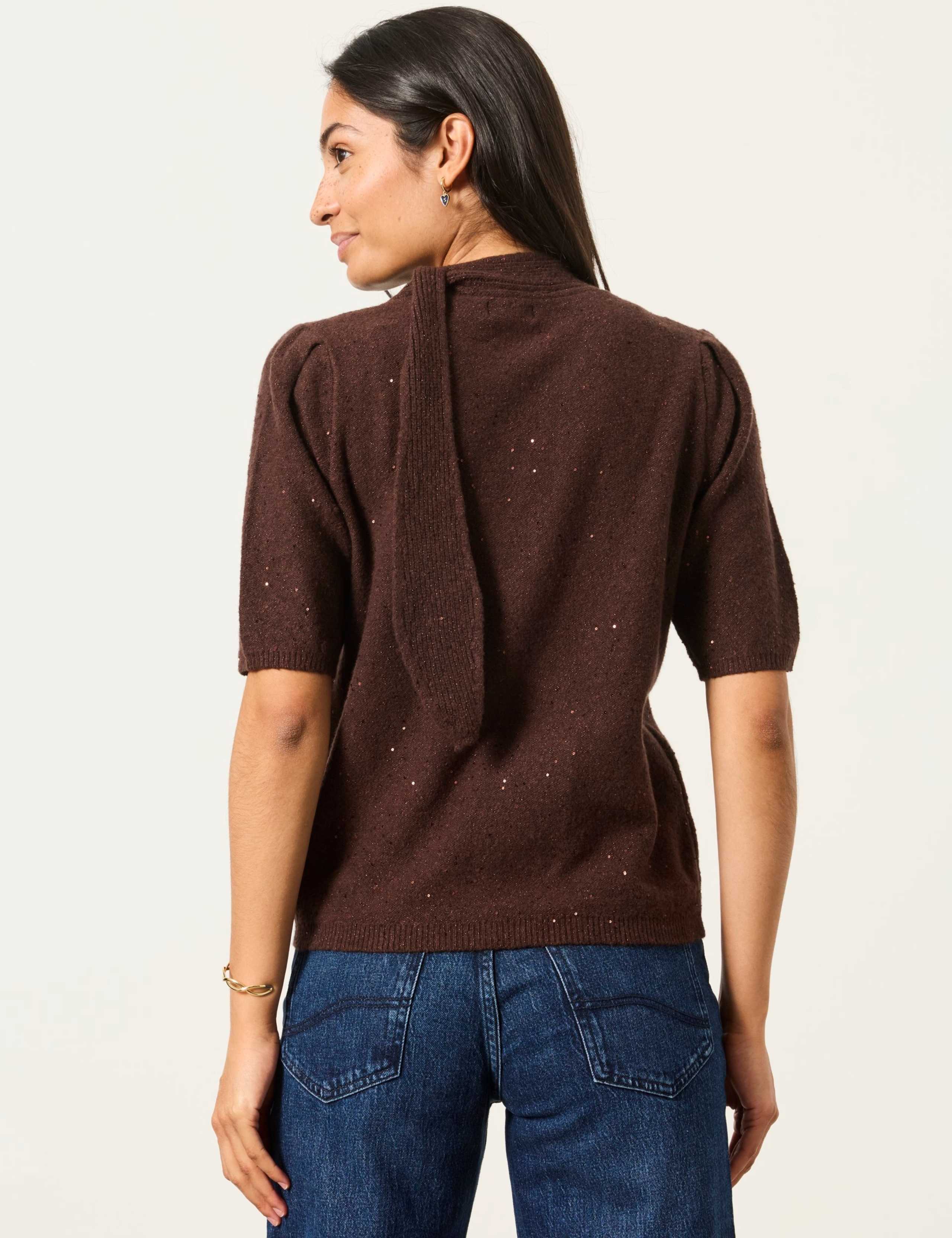 Cotton Blend Sparkly Jumper 6 of 6