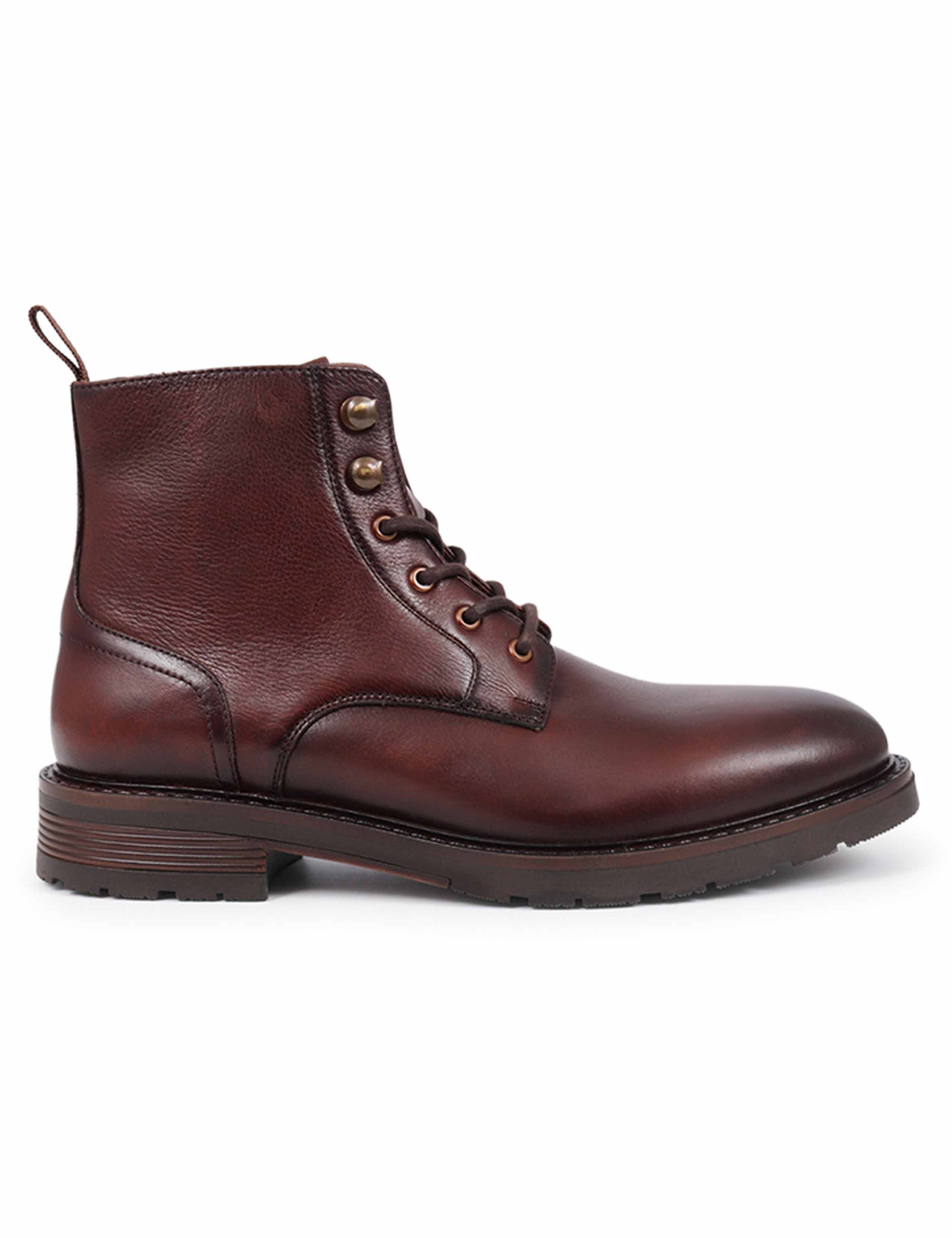 Leather Casual Boots 2 of 7