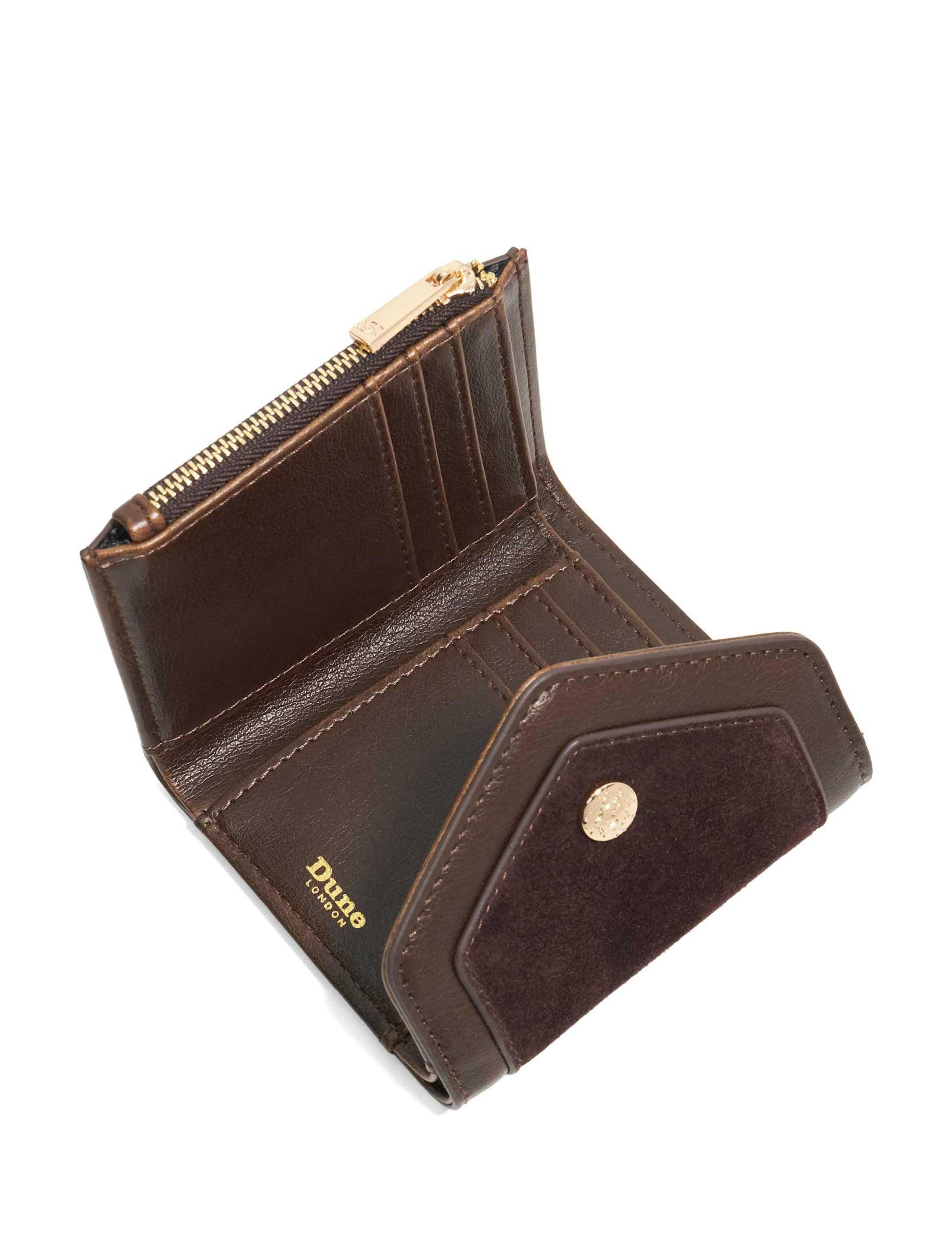 Leather Foldover Cardholder 2 of 4