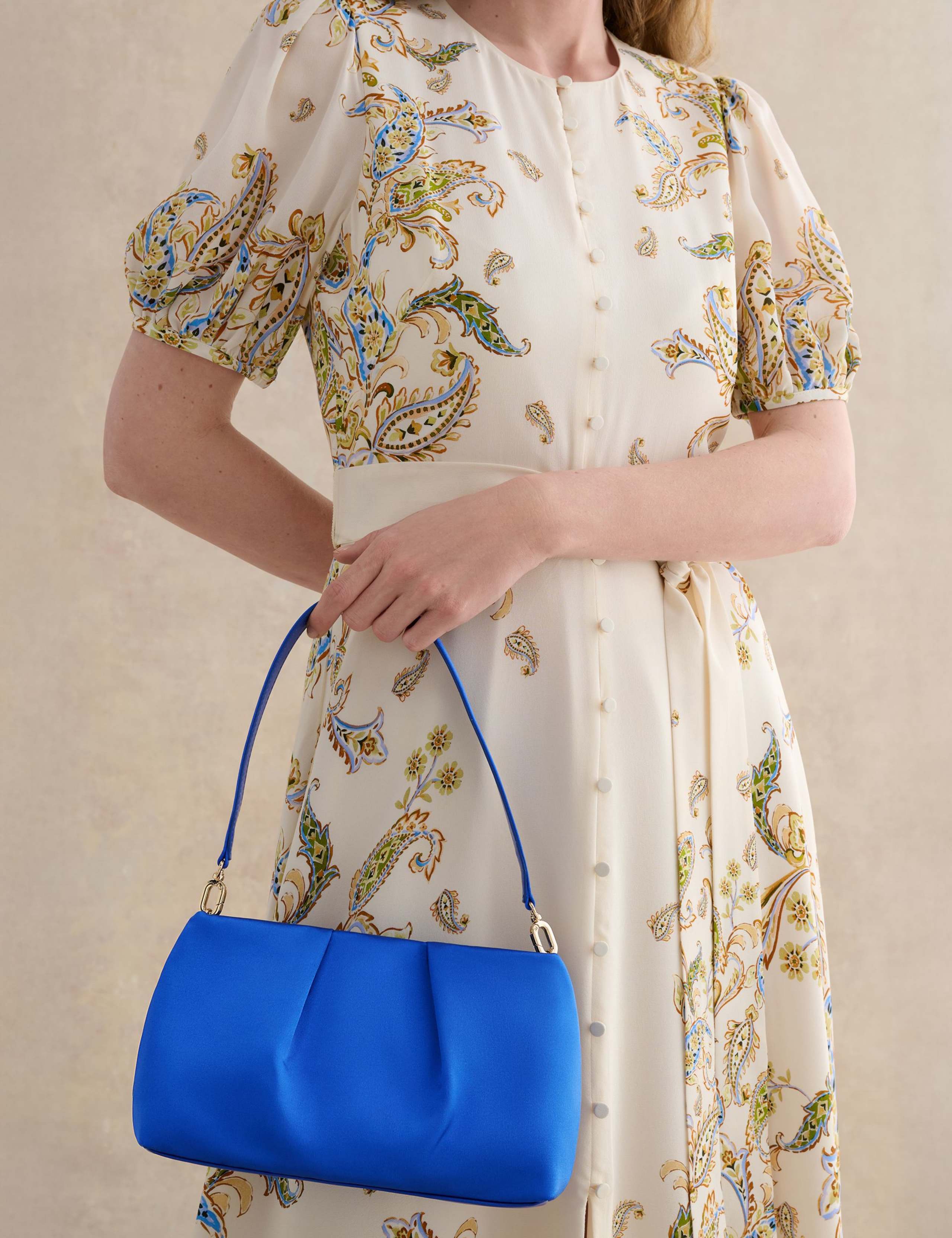 Leather Clifton Clutch Bag 2 of 4