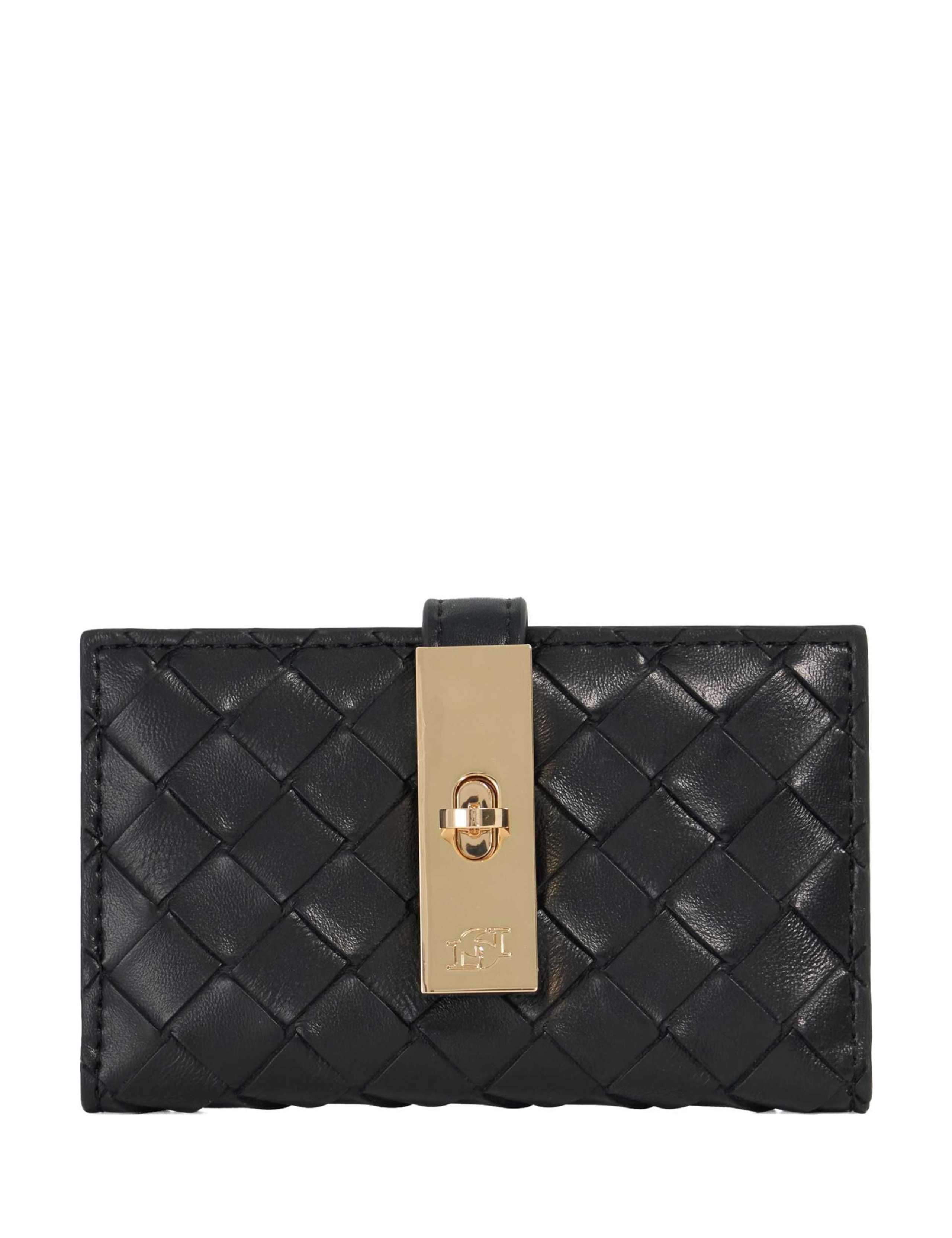 Leather Quilted Purse 1 of 6