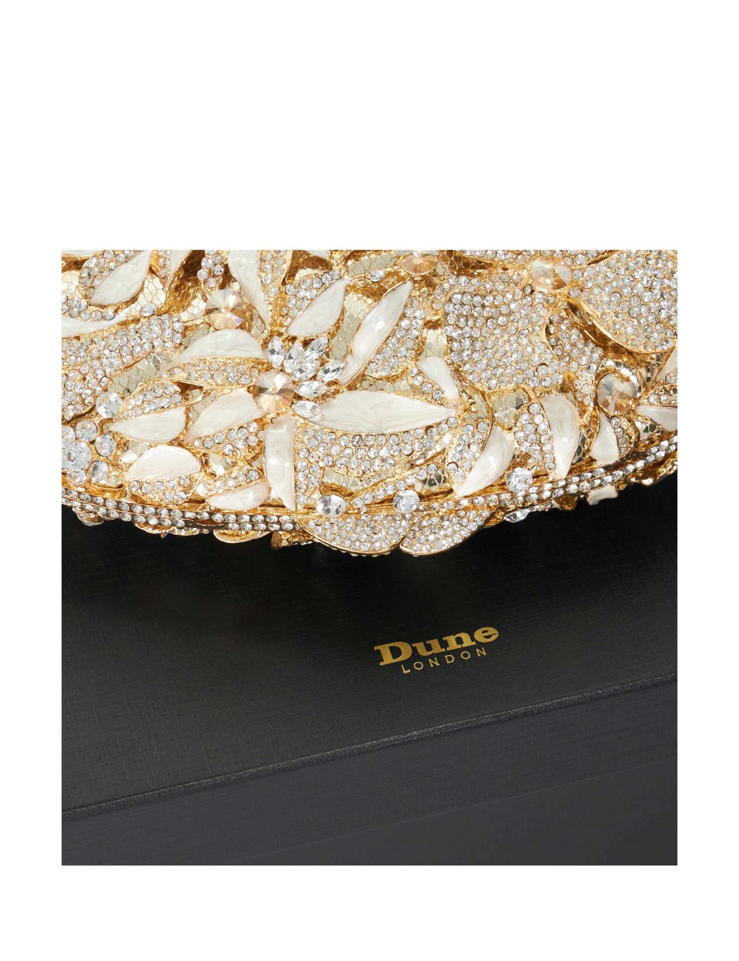 Crystal Embellished Chain Strap Clutch Bag 6 of 6