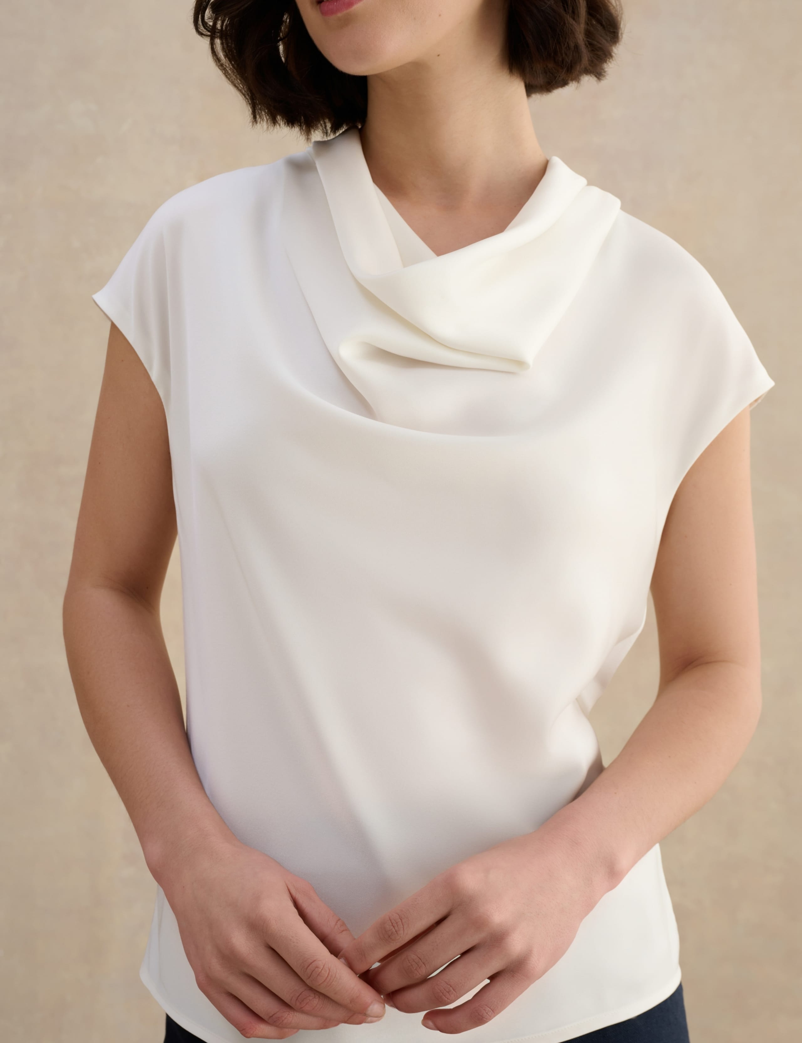 Jersey Cowl Neck Top 5 of 5