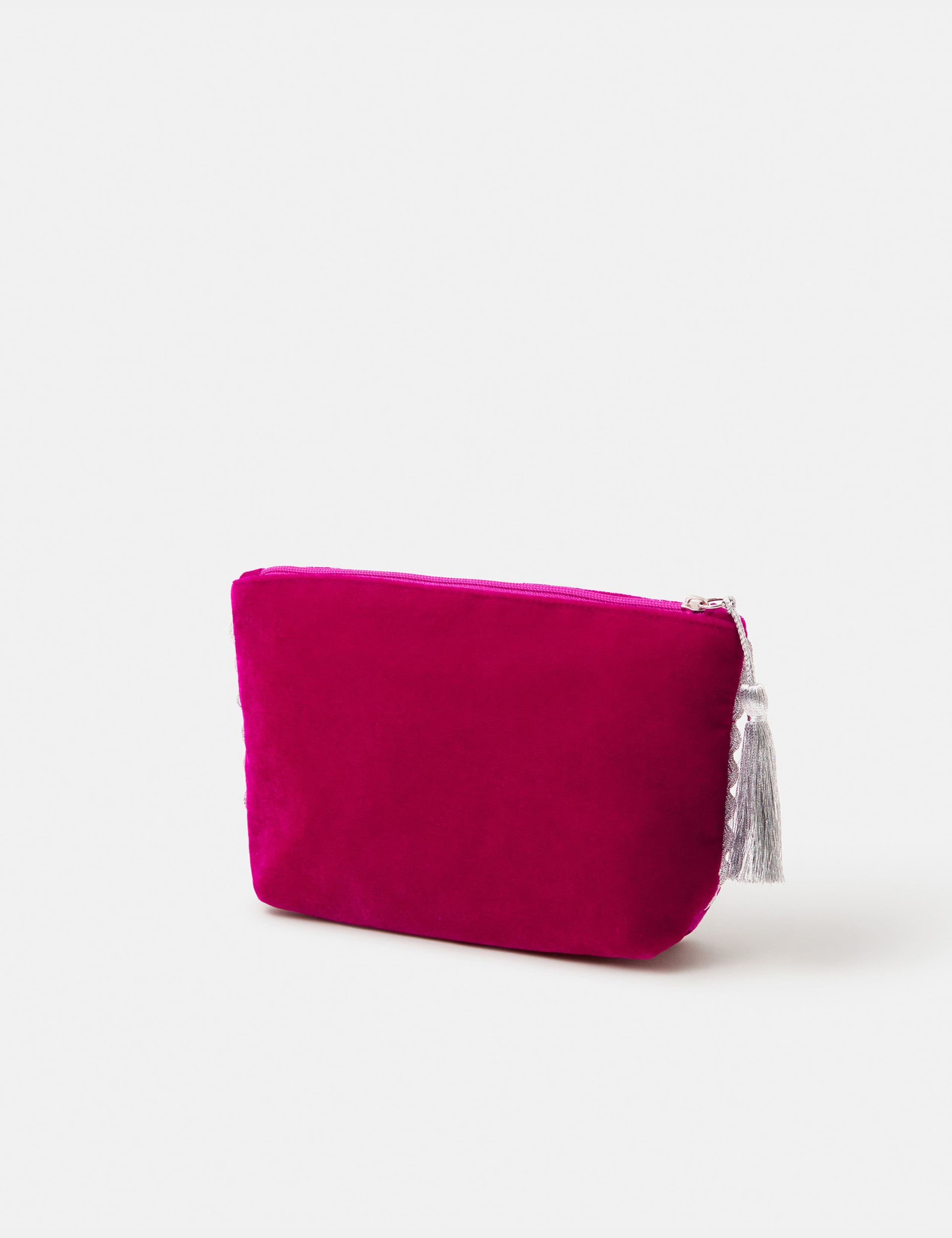 Velvet Sequin Bow Pouch 2 of 4