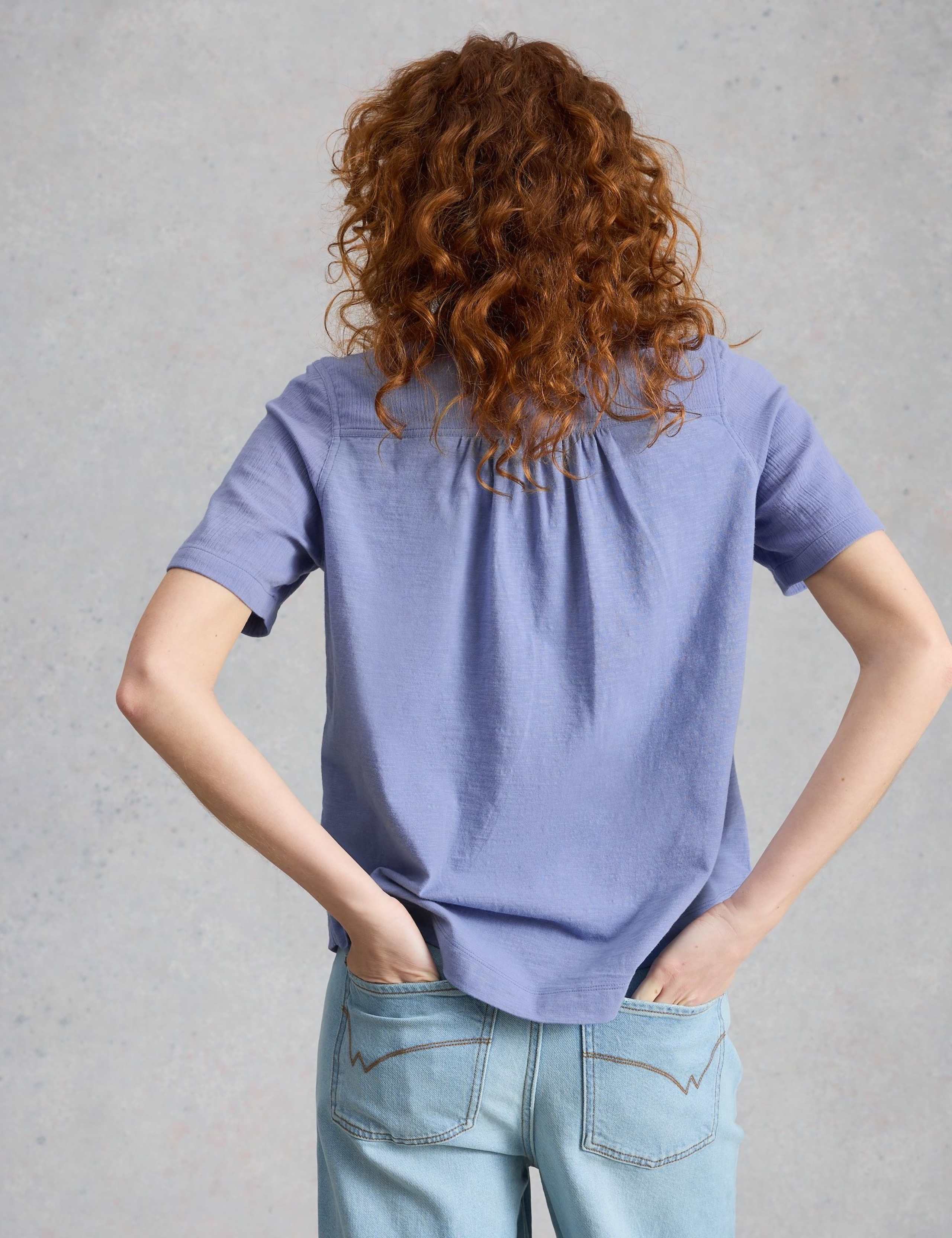 Pure Cotton Collared Shirt 6 of 6