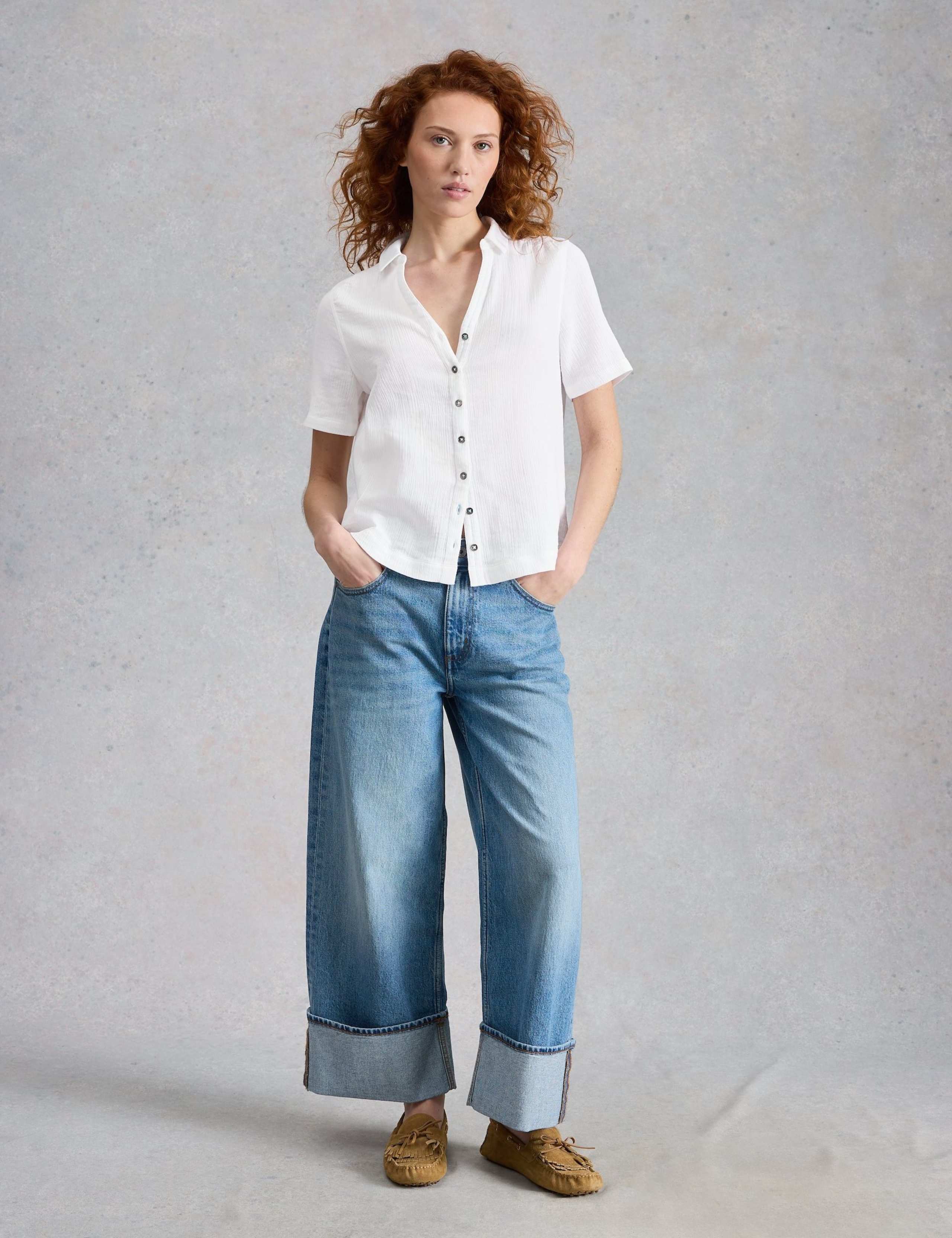 Pure Cotton Collared Shirt 1 of 6