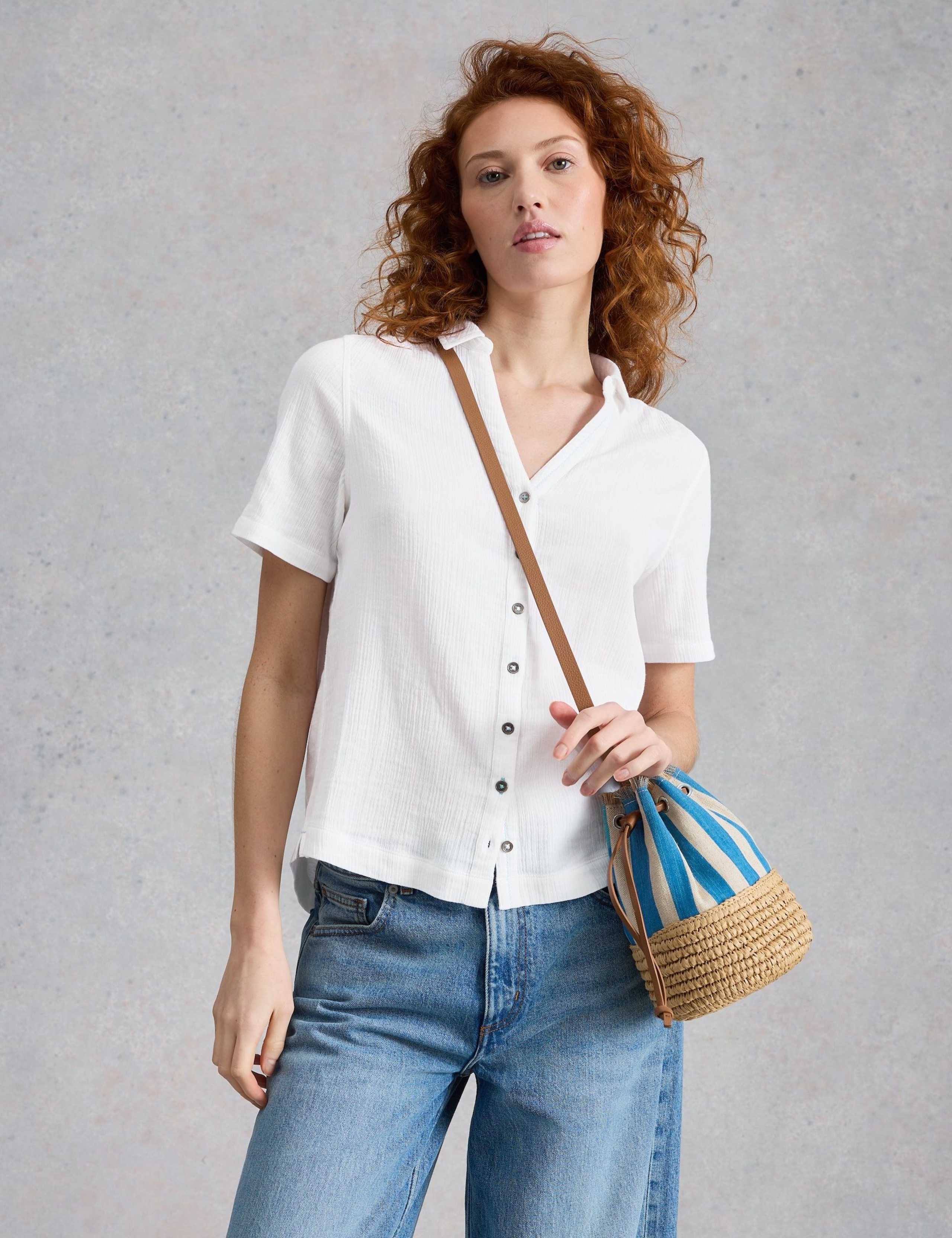 Pure Cotton Collared Shirt 5 of 6