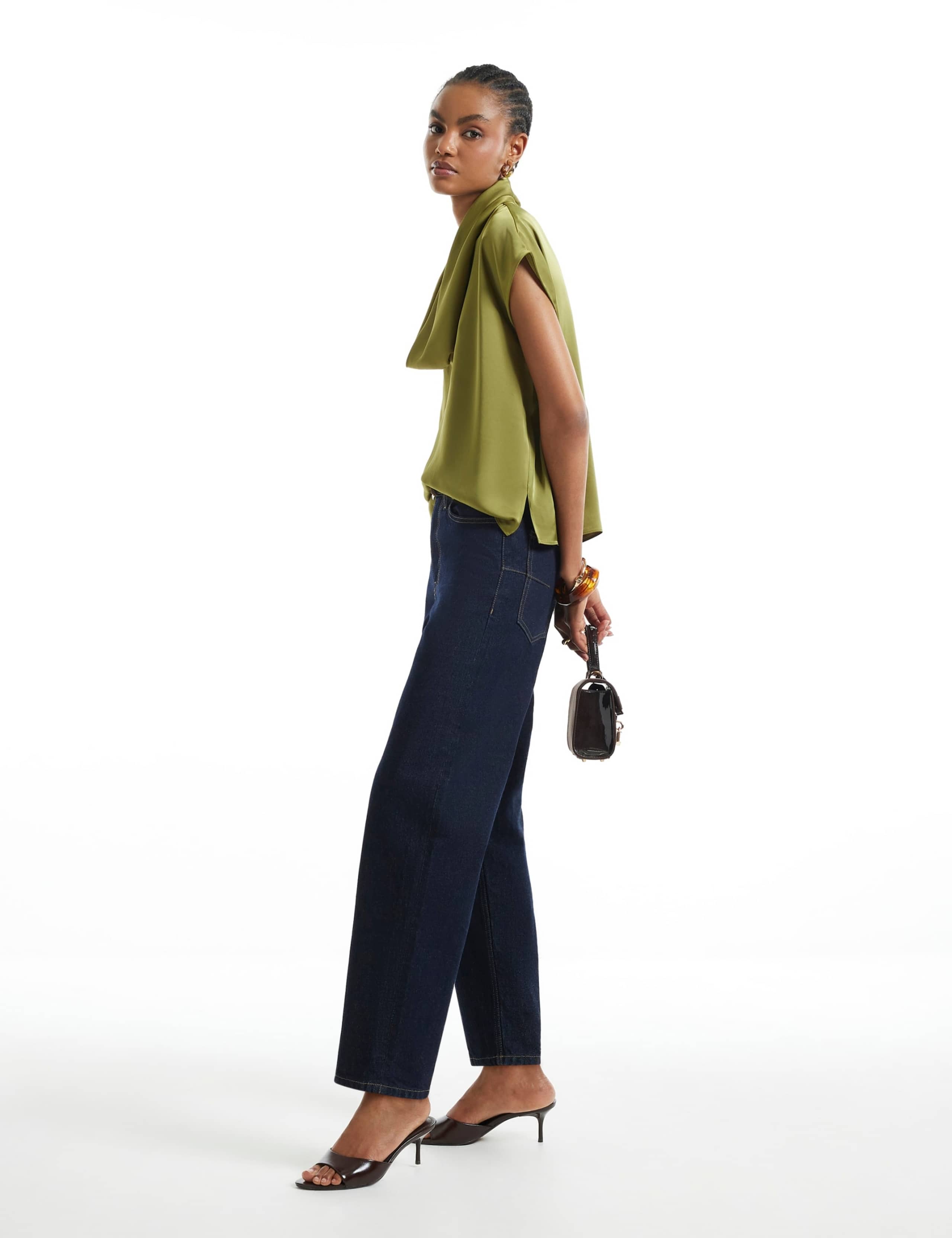 Relaxed Cowl Neck Tank 2 of 6