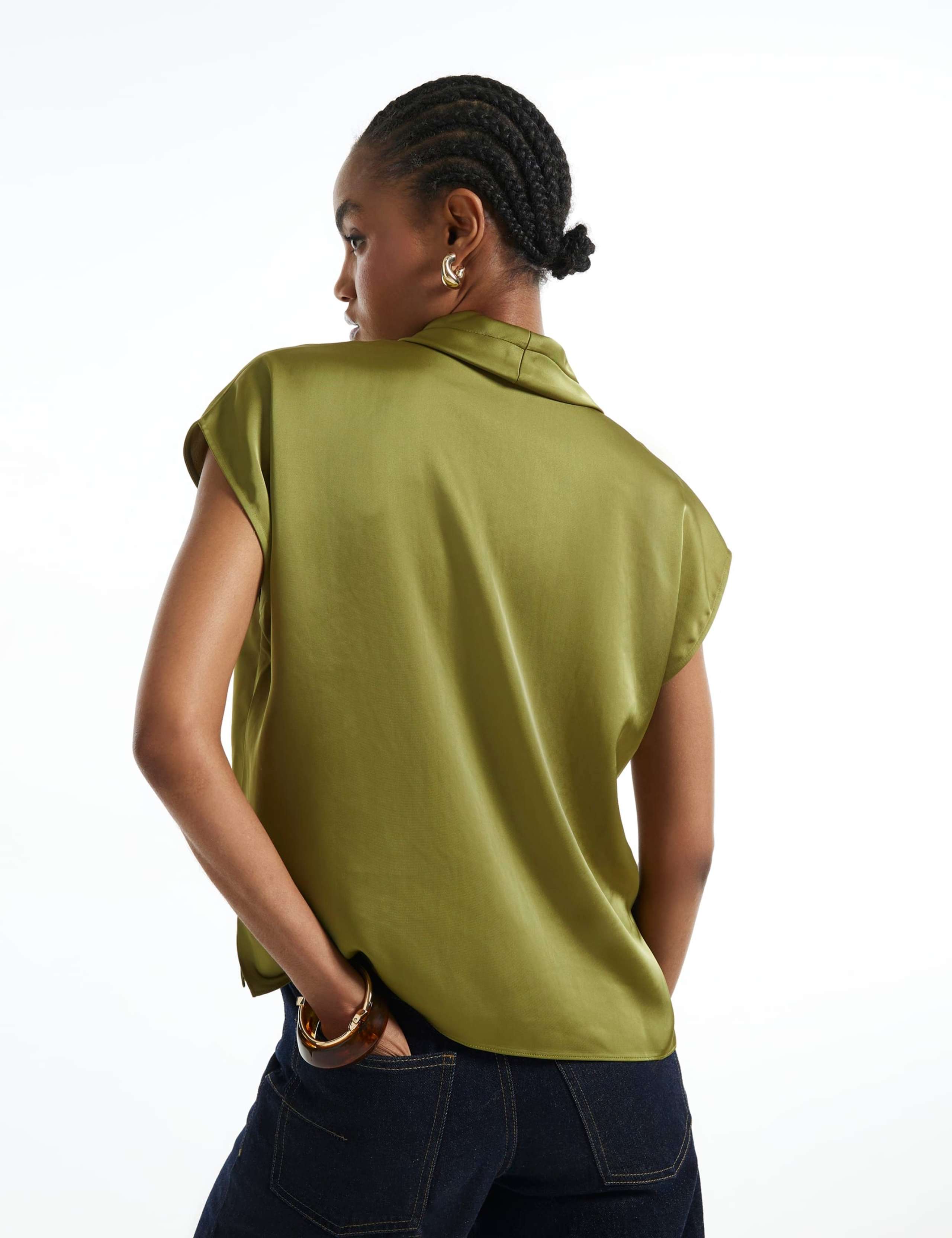 Relaxed Cowl Neck Tank 6 of 6
