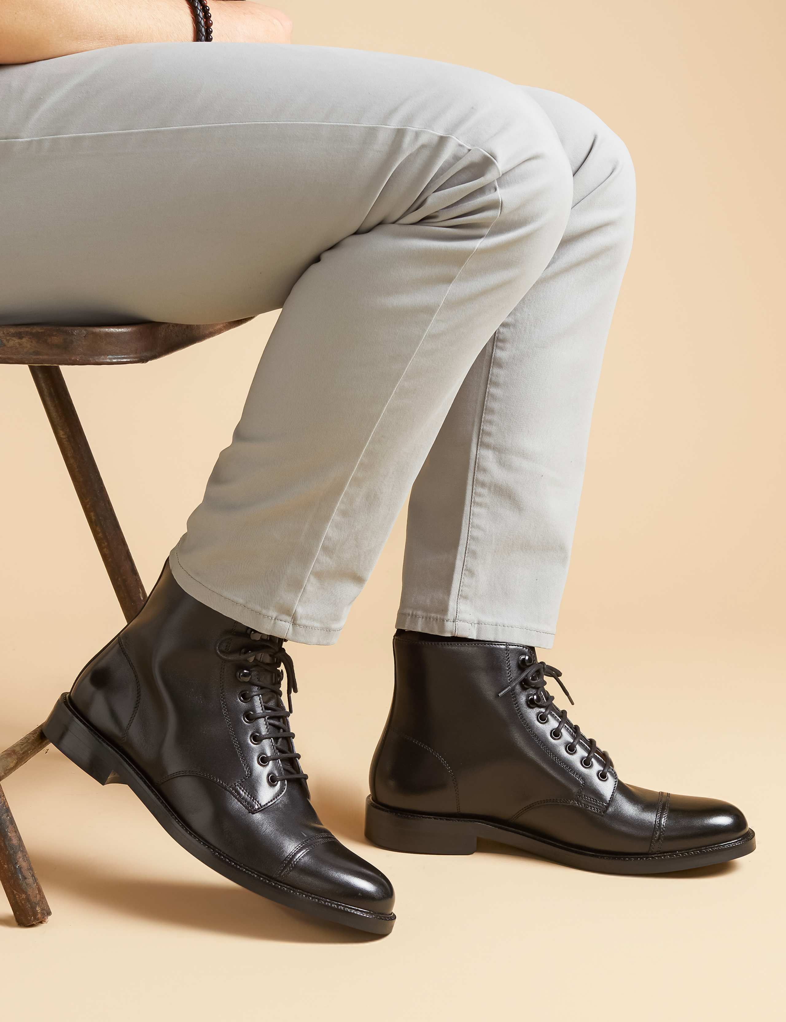 Leather Casual Boots 1 of 7
