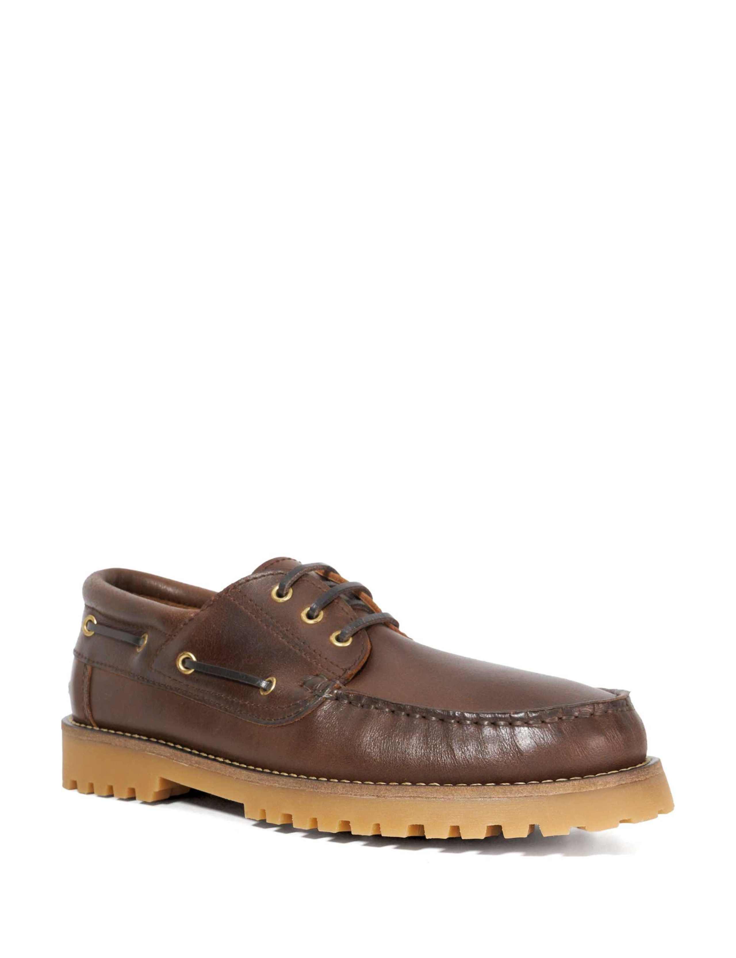 Leather Cleated Boat Shoes 2 of 5