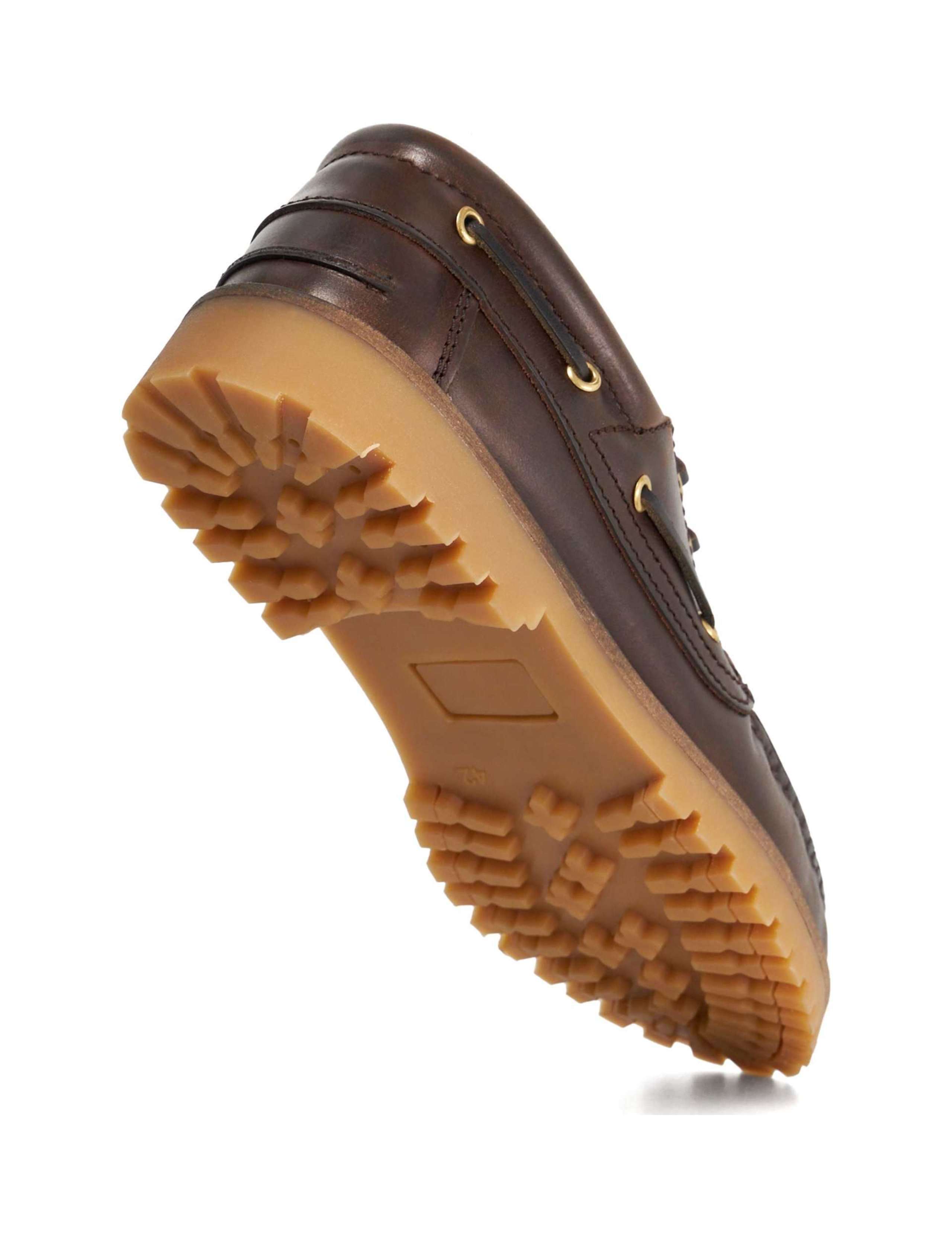 Leather Cleated Boat Shoes 4 of 5