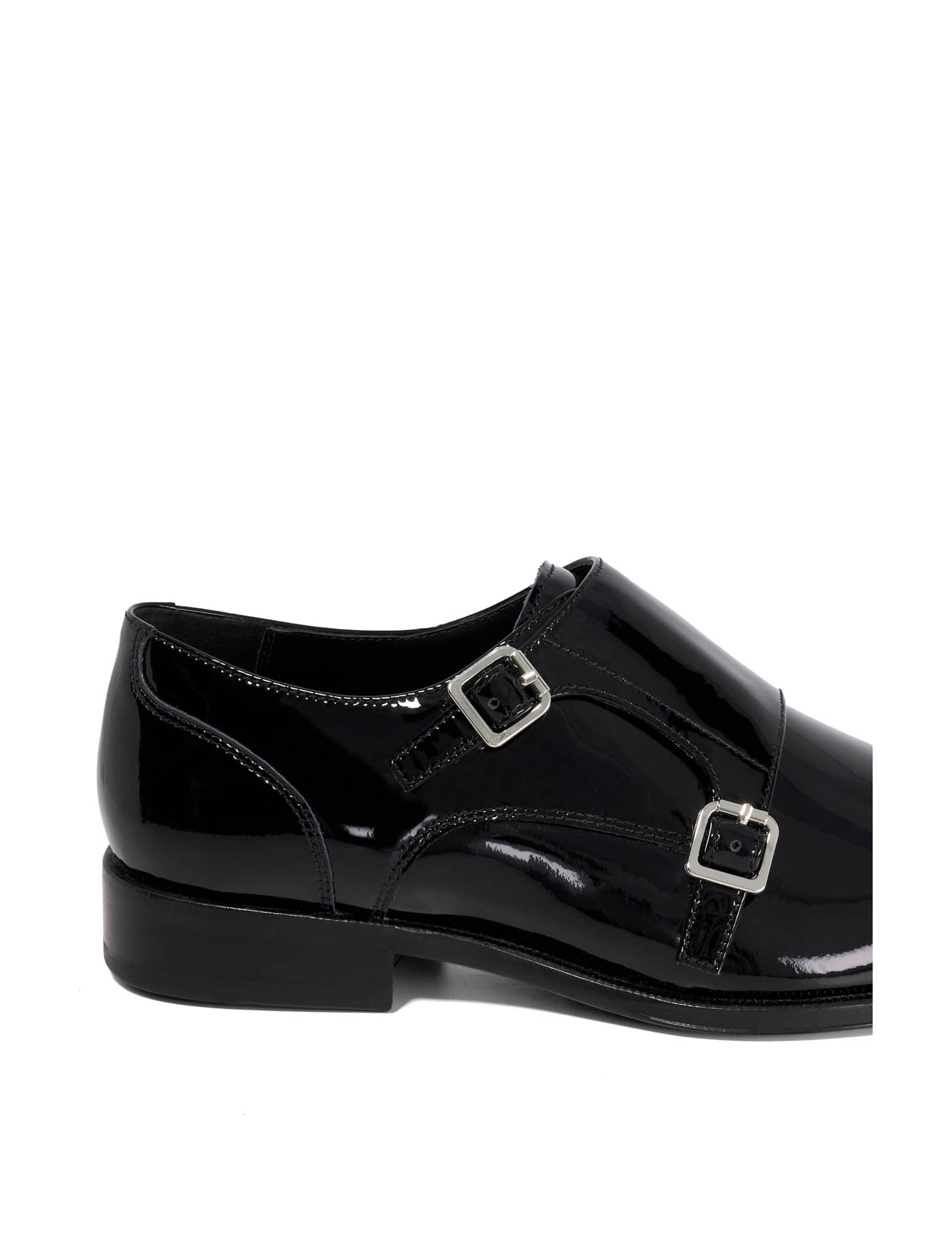 Patent Leather Double Monk Strap Shoes 4 of 4