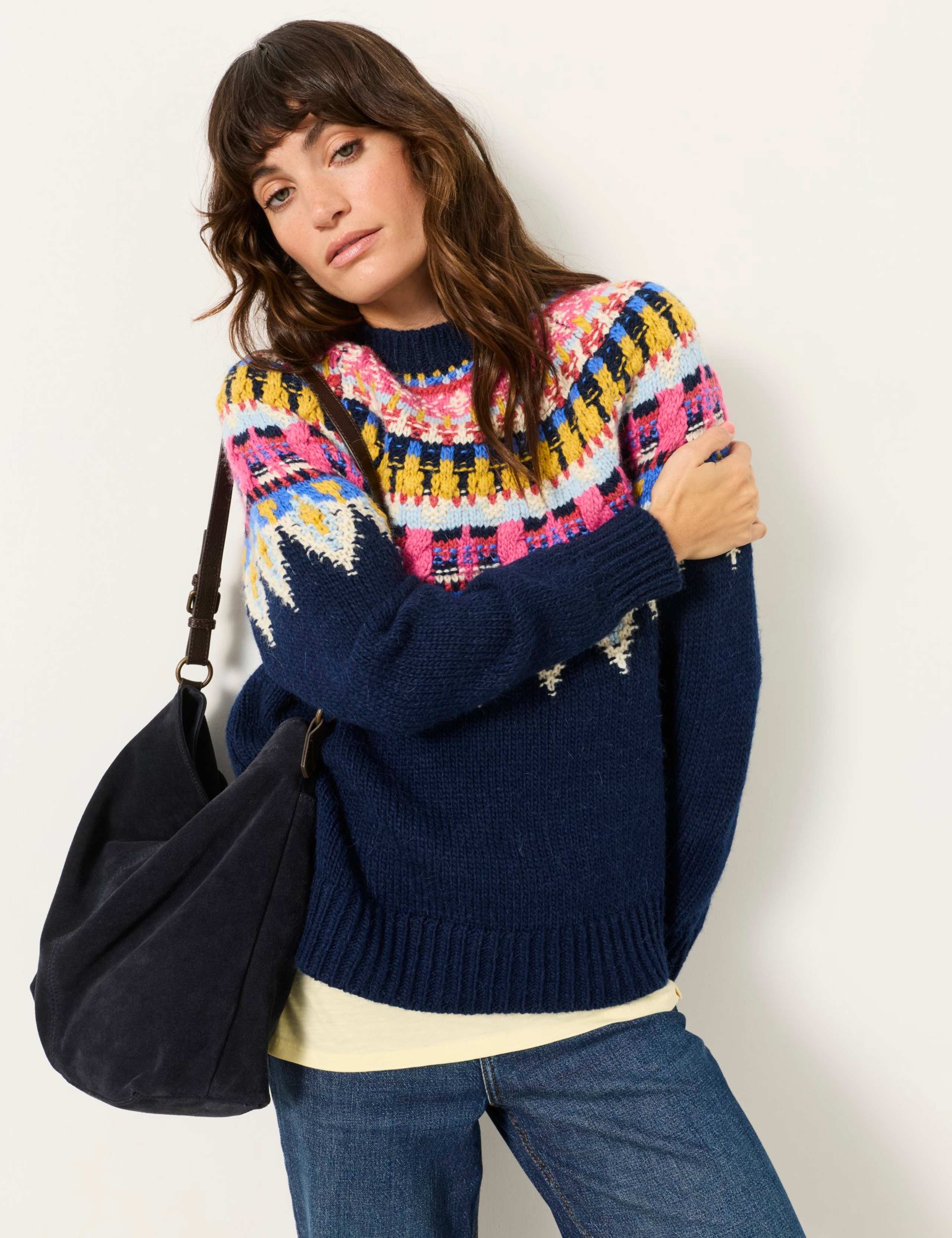 Fair Isle Jumper with Wool 1 of 6