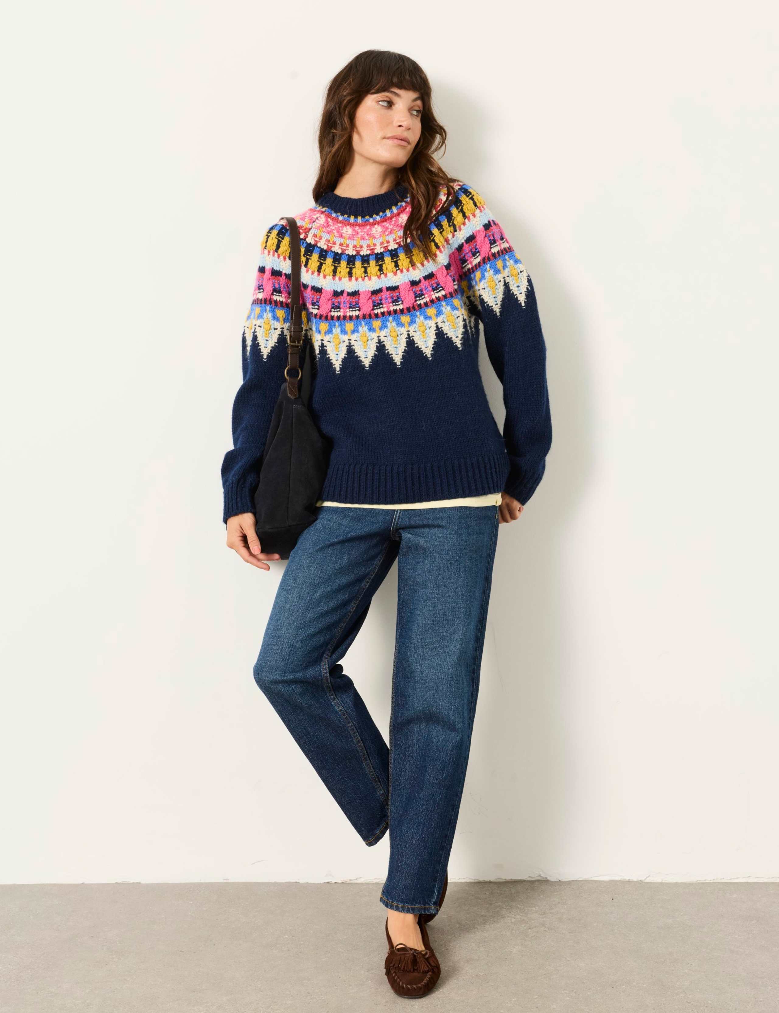 Fair Isle Jumper with Wool 4 of 6