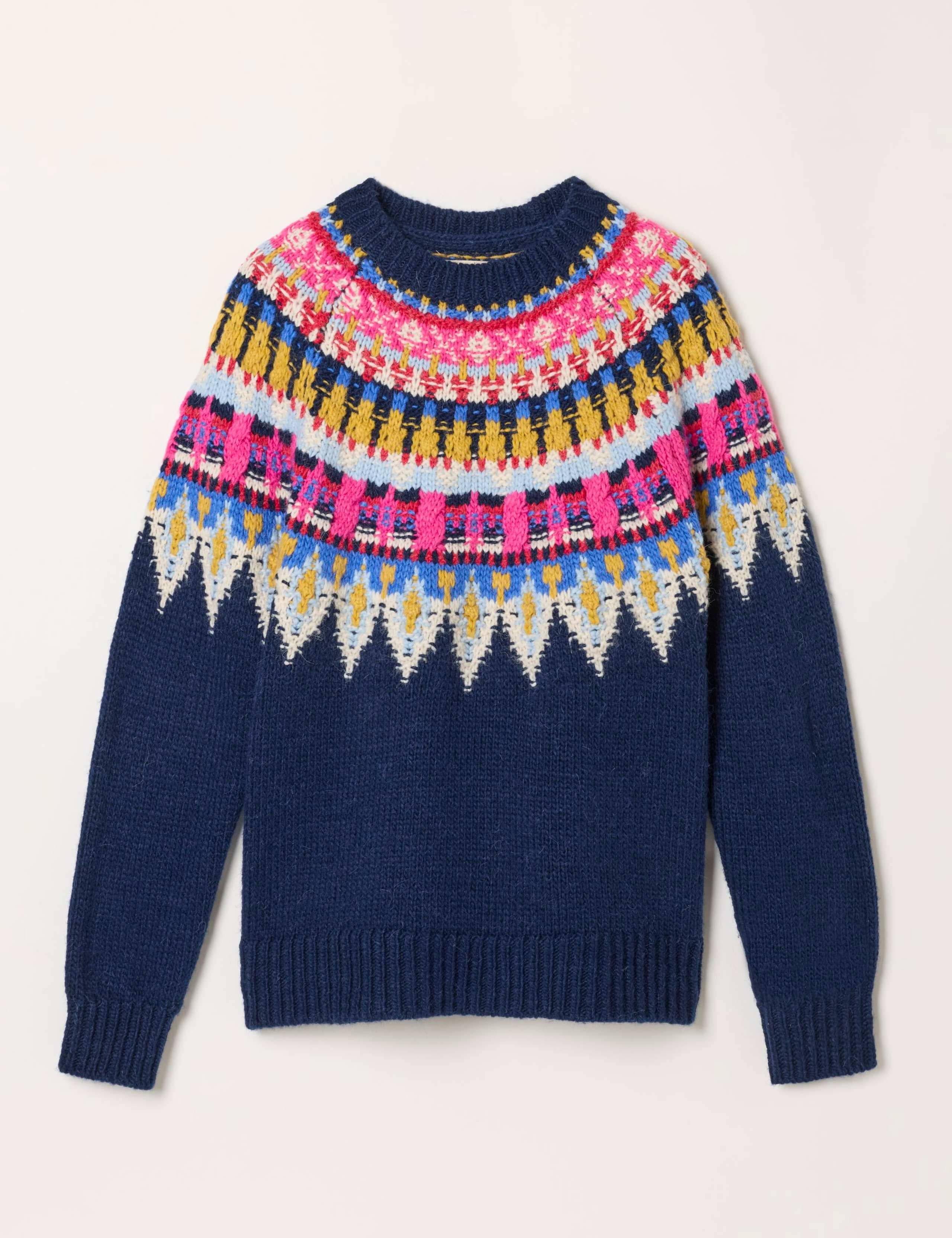 Fair Isle Jumper with Wool 2 of 6