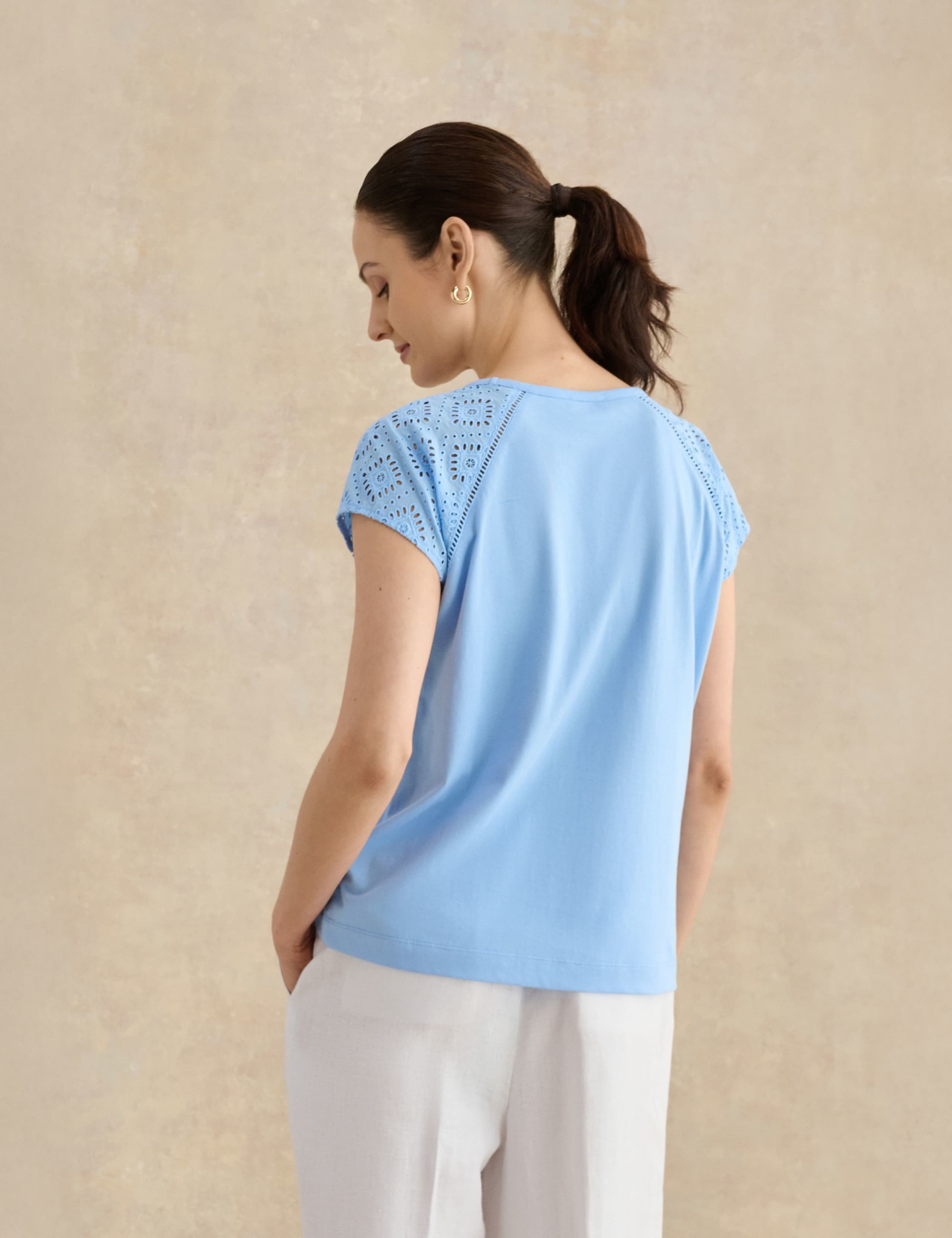 Pure Cotton Broderie top 3 of 5