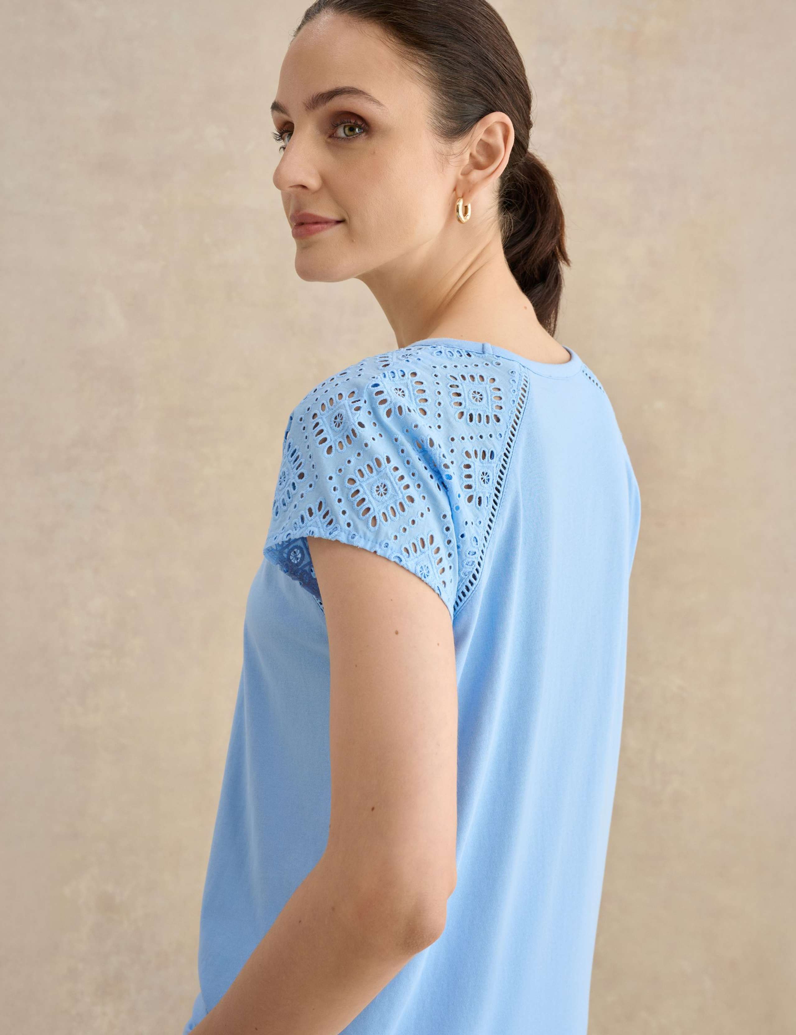 Pure Cotton Broderie top 5 of 5