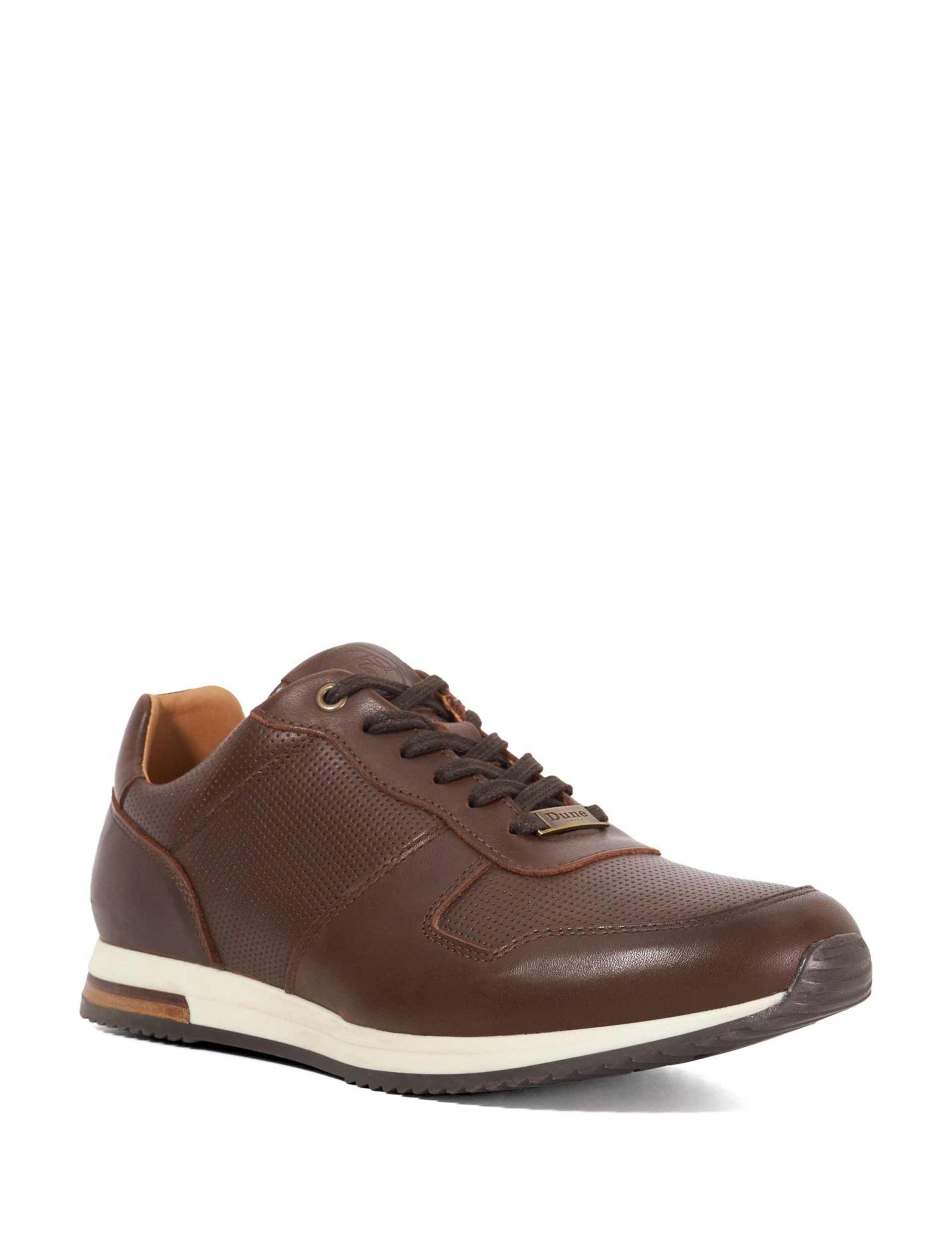Leather Lace Up Trainers 2 of 6