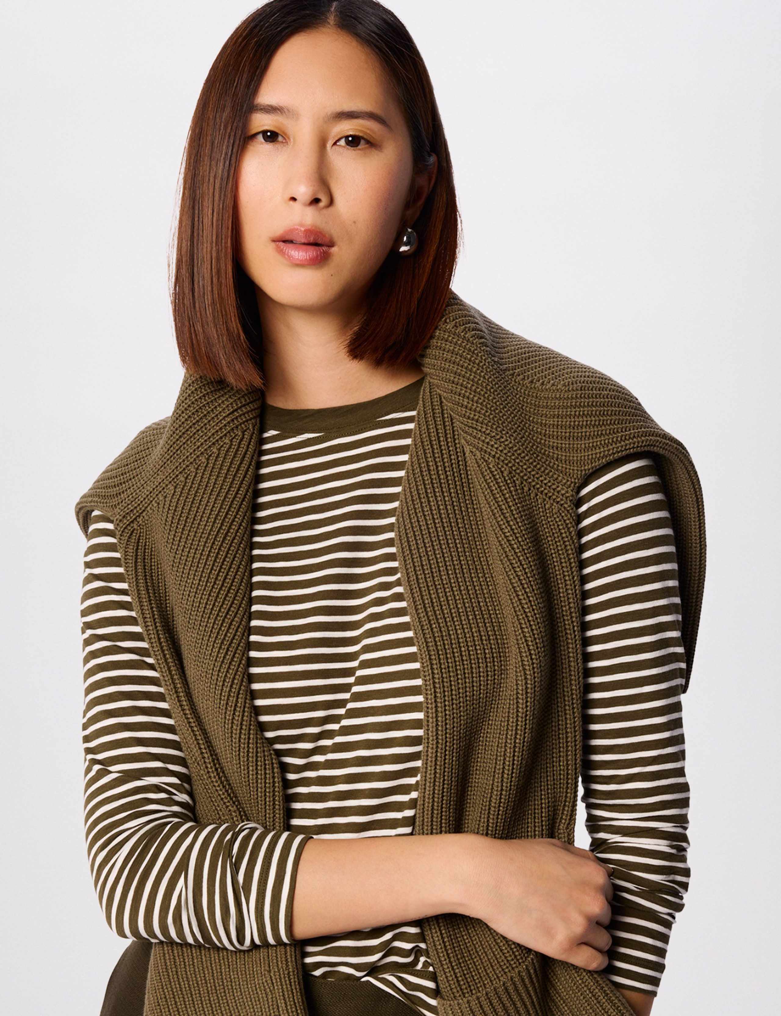 Pure Cotton Striped Top 3 of 6