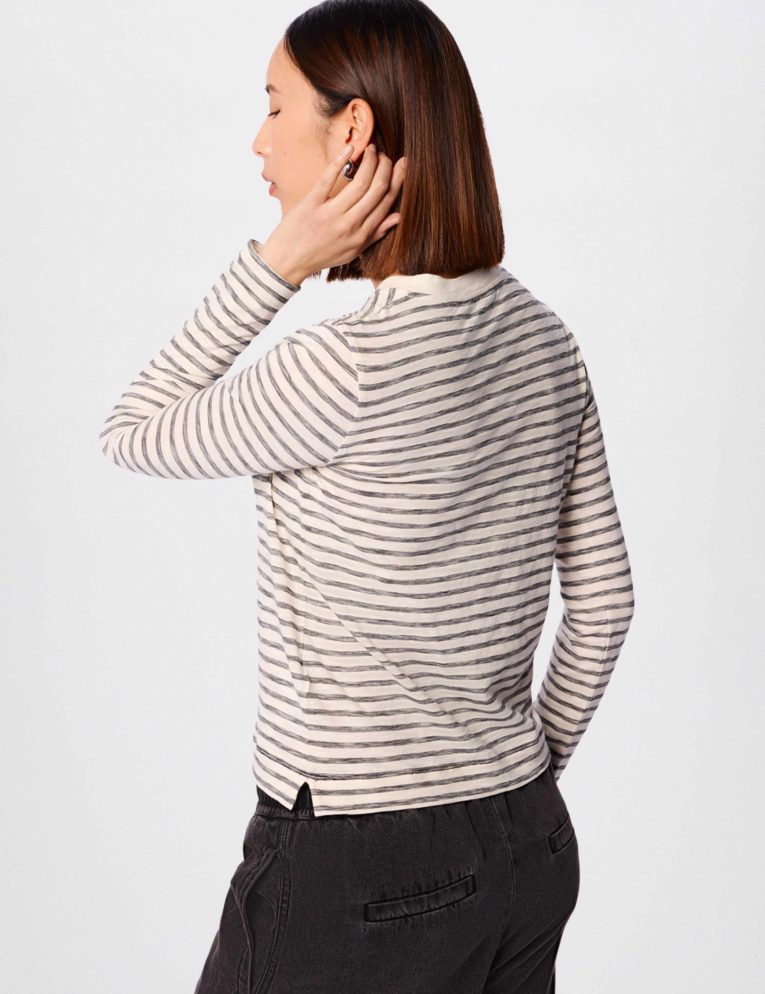 Pure Cotton Striped Top 5 of 6