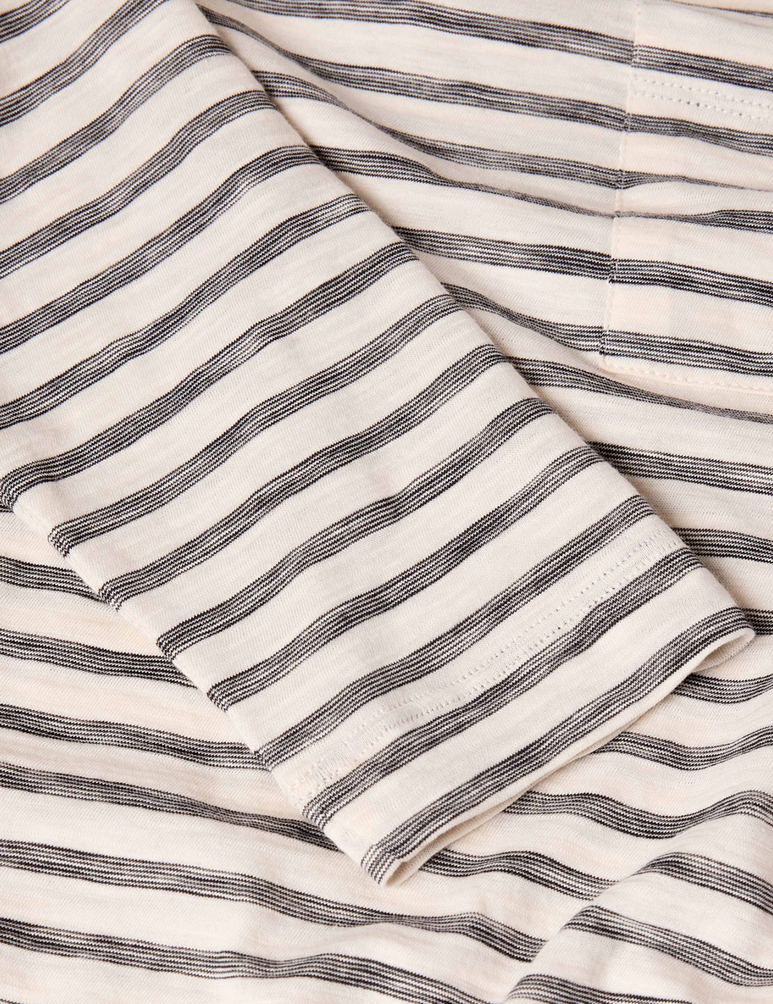 Pure Cotton Striped Top 6 of 6