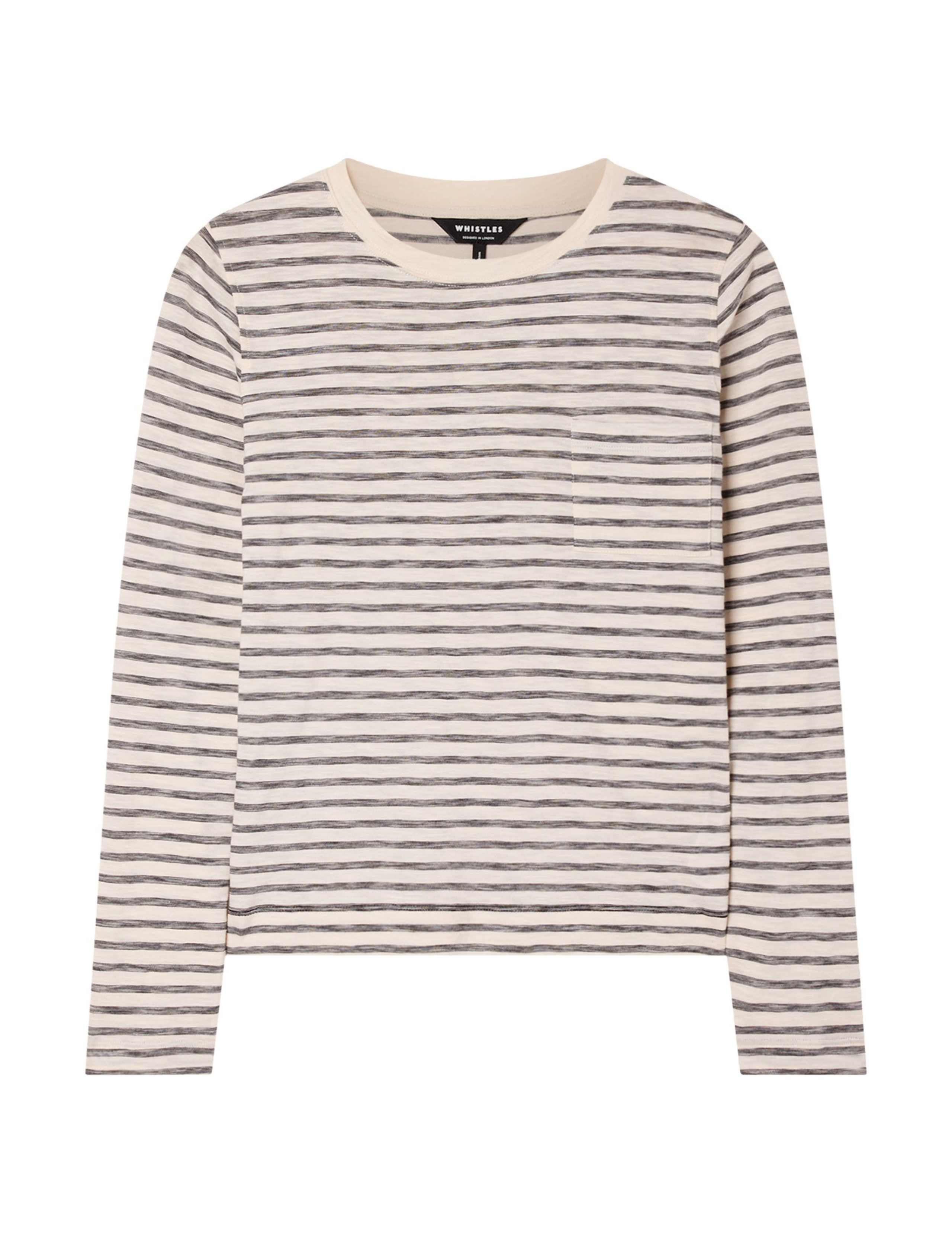 Pure Cotton Striped Top 2 of 6