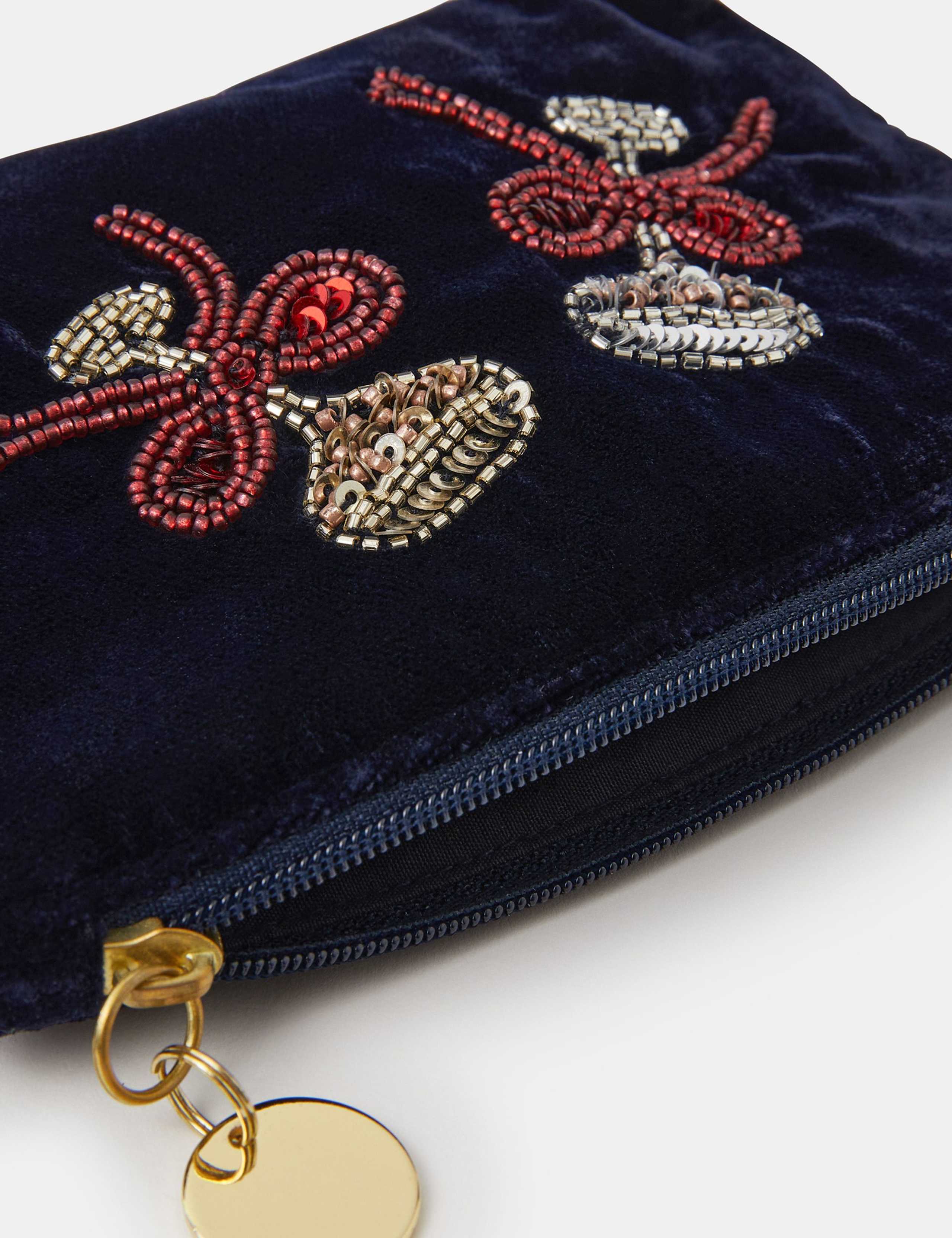 Embellished Champagne Glass Coin Purse 3 of 3