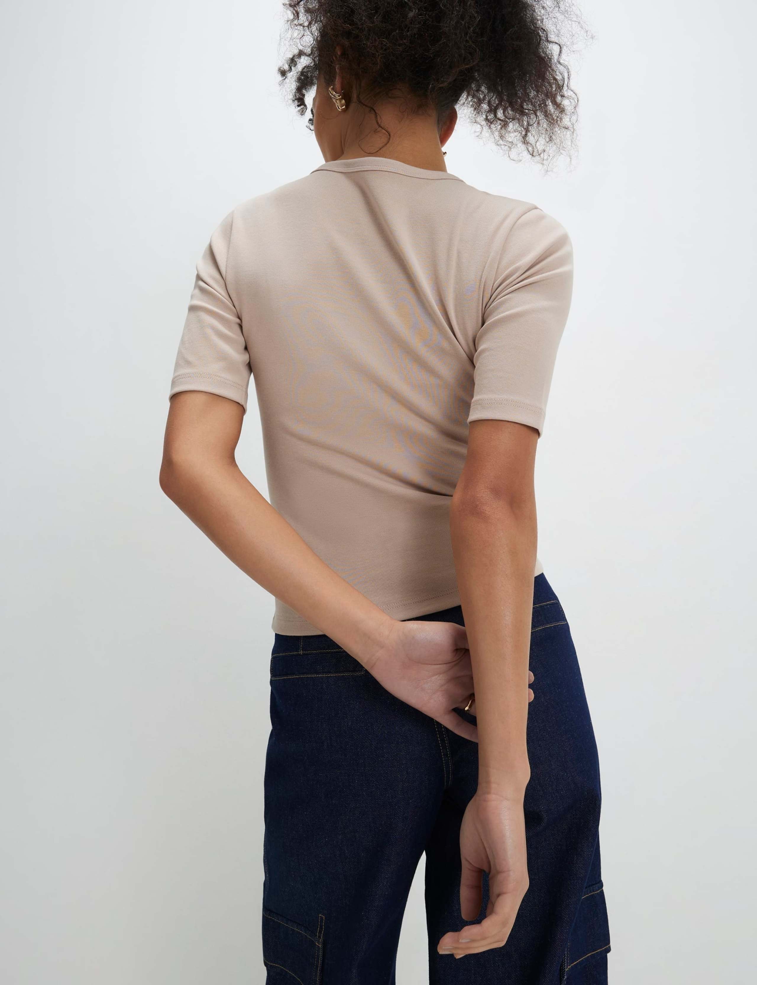 2 Pack Cotton Rich Fitted Tops 5 of 5