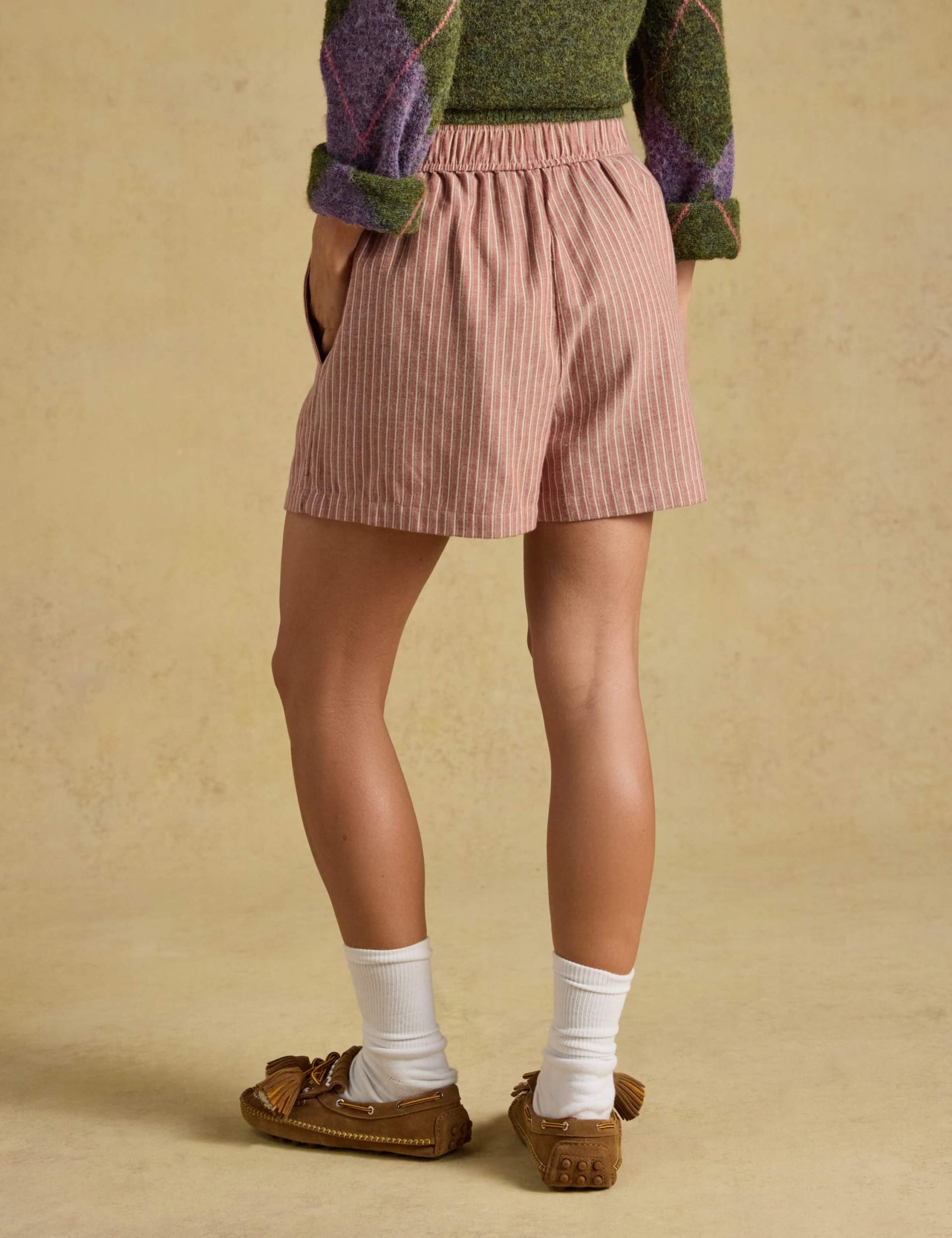 Pure Cotton Striped Shorts 2 of 6