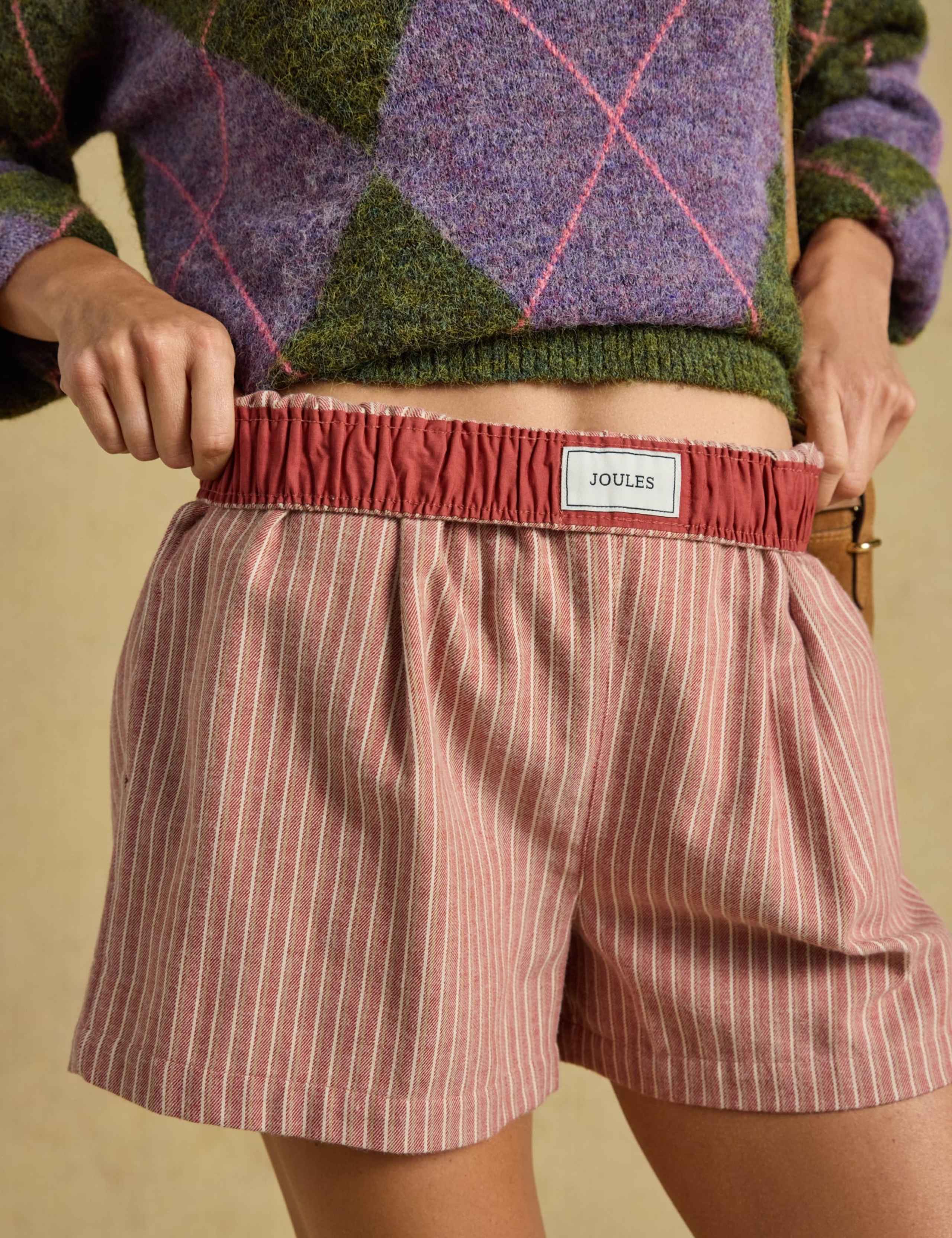 Pure Cotton Striped Shorts 5 of 6