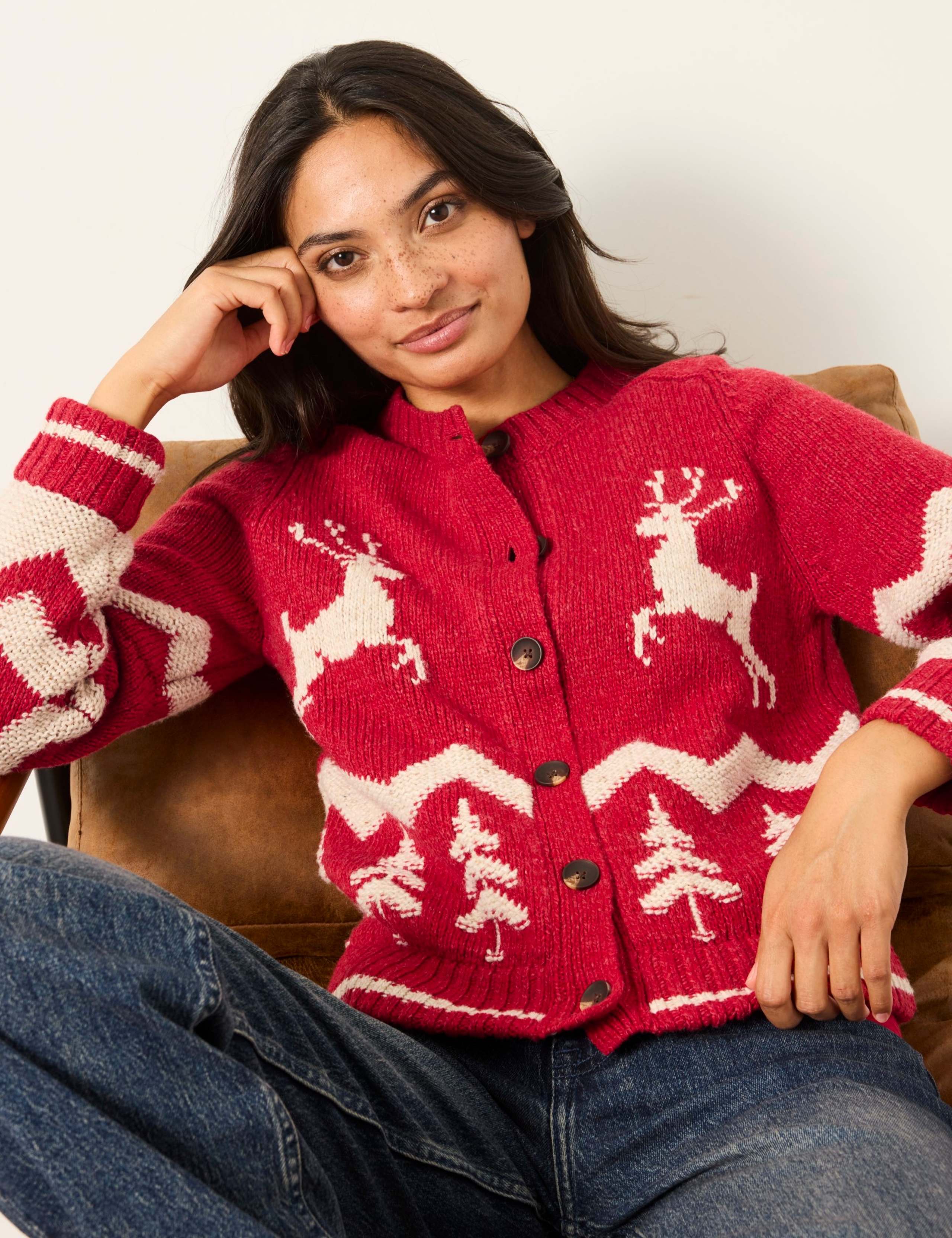 Wool Rich Cardigan 3 of 5