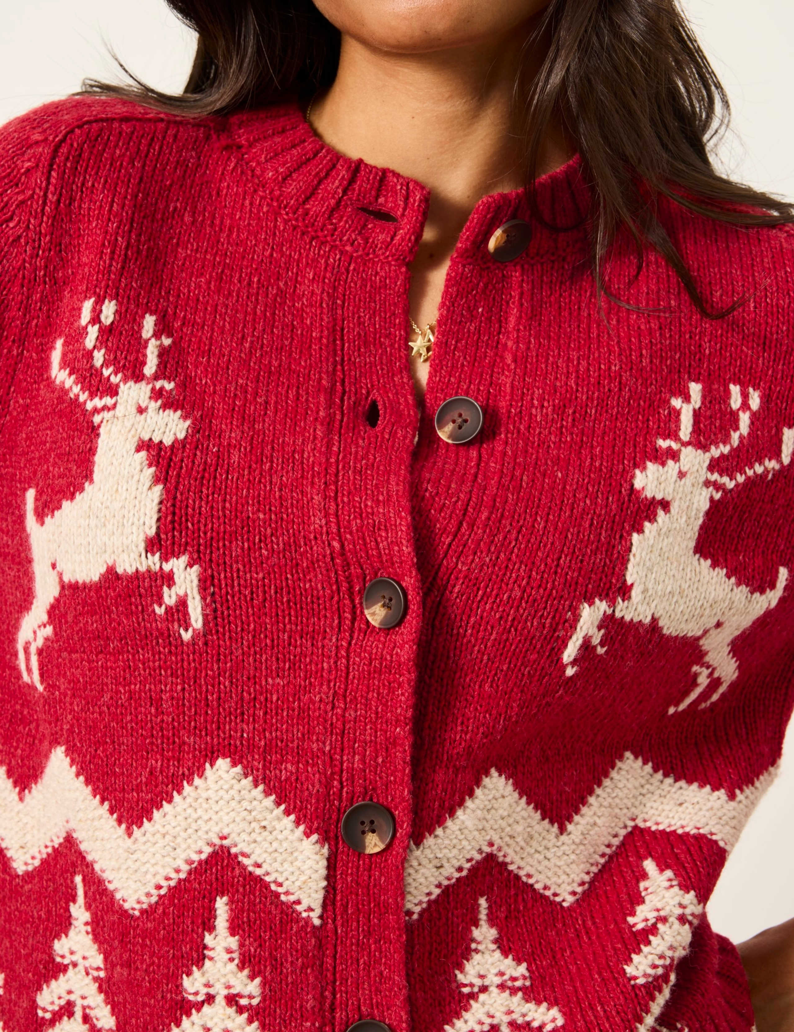 Wool Rich Cardigan 4 of 5