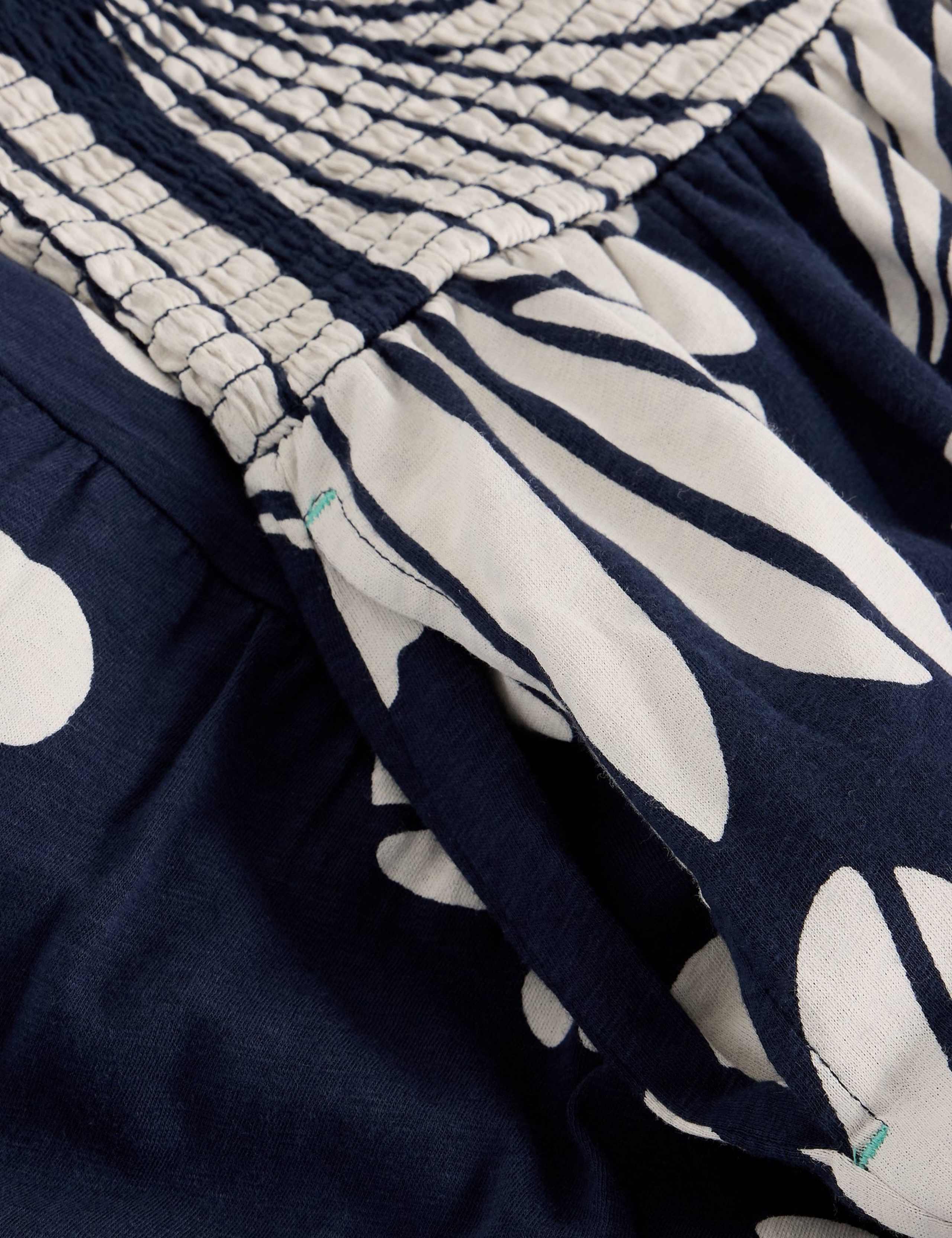 Pure Cotton Jersey Printed Maxi A-Line Skirt 4 of 6