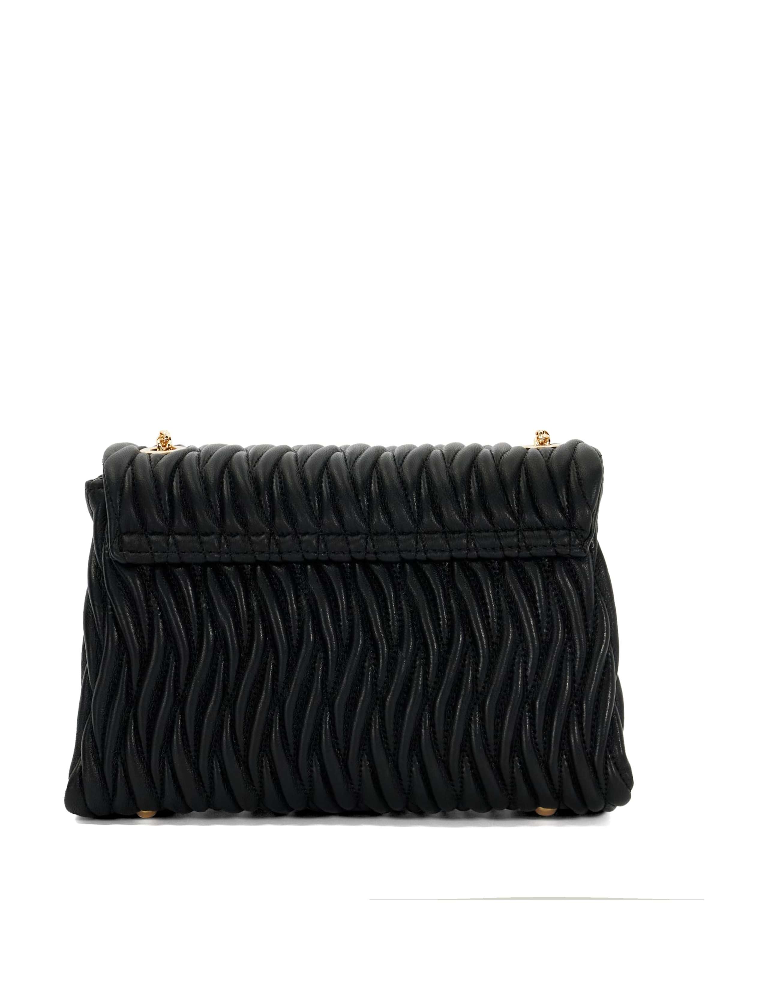 Leather Rich Quilted Shoulder Bag 4 of 6